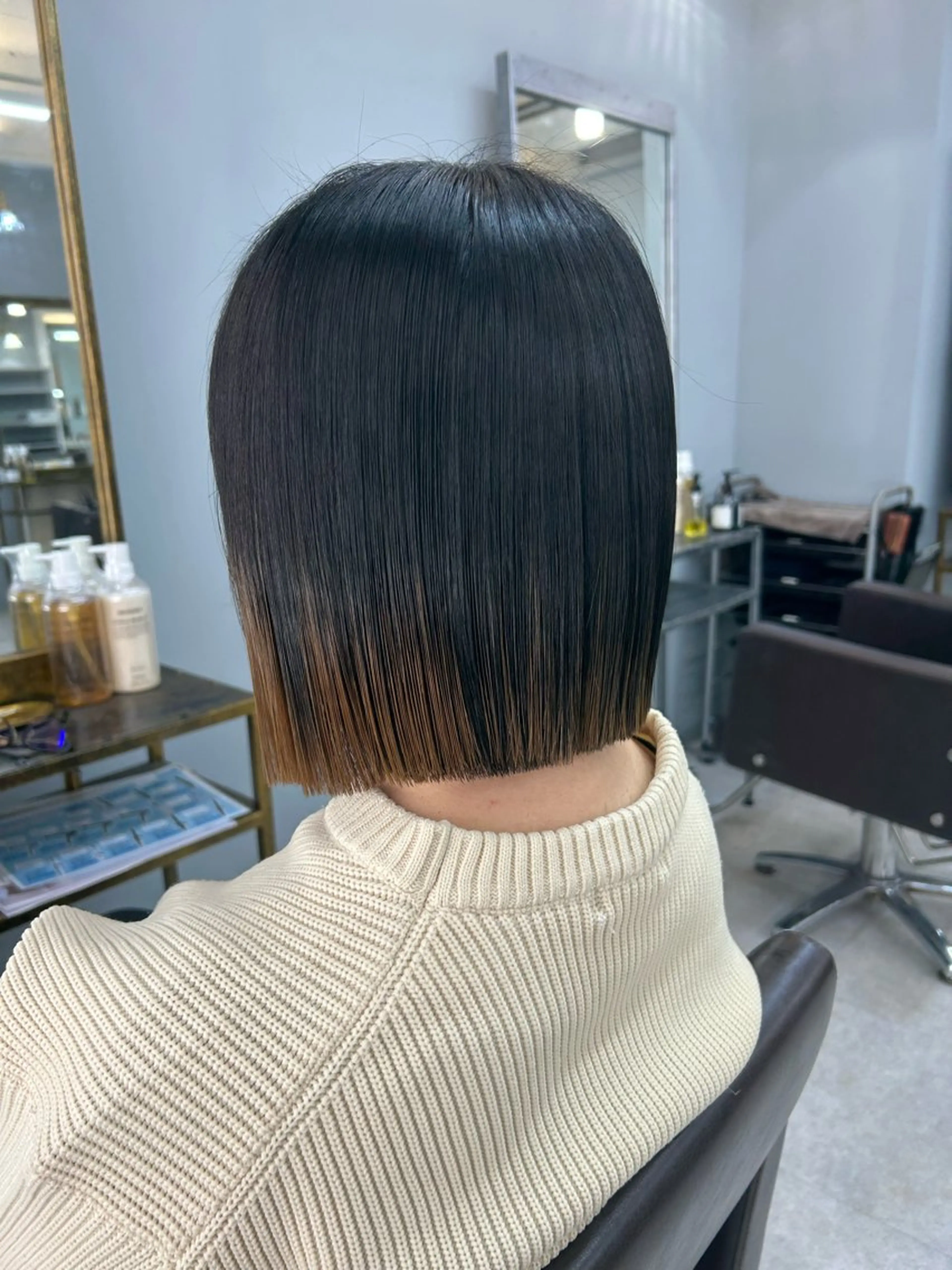 ショート hair atelier OZ桑野店所属・阿佐見 若菜のヘアスタイル