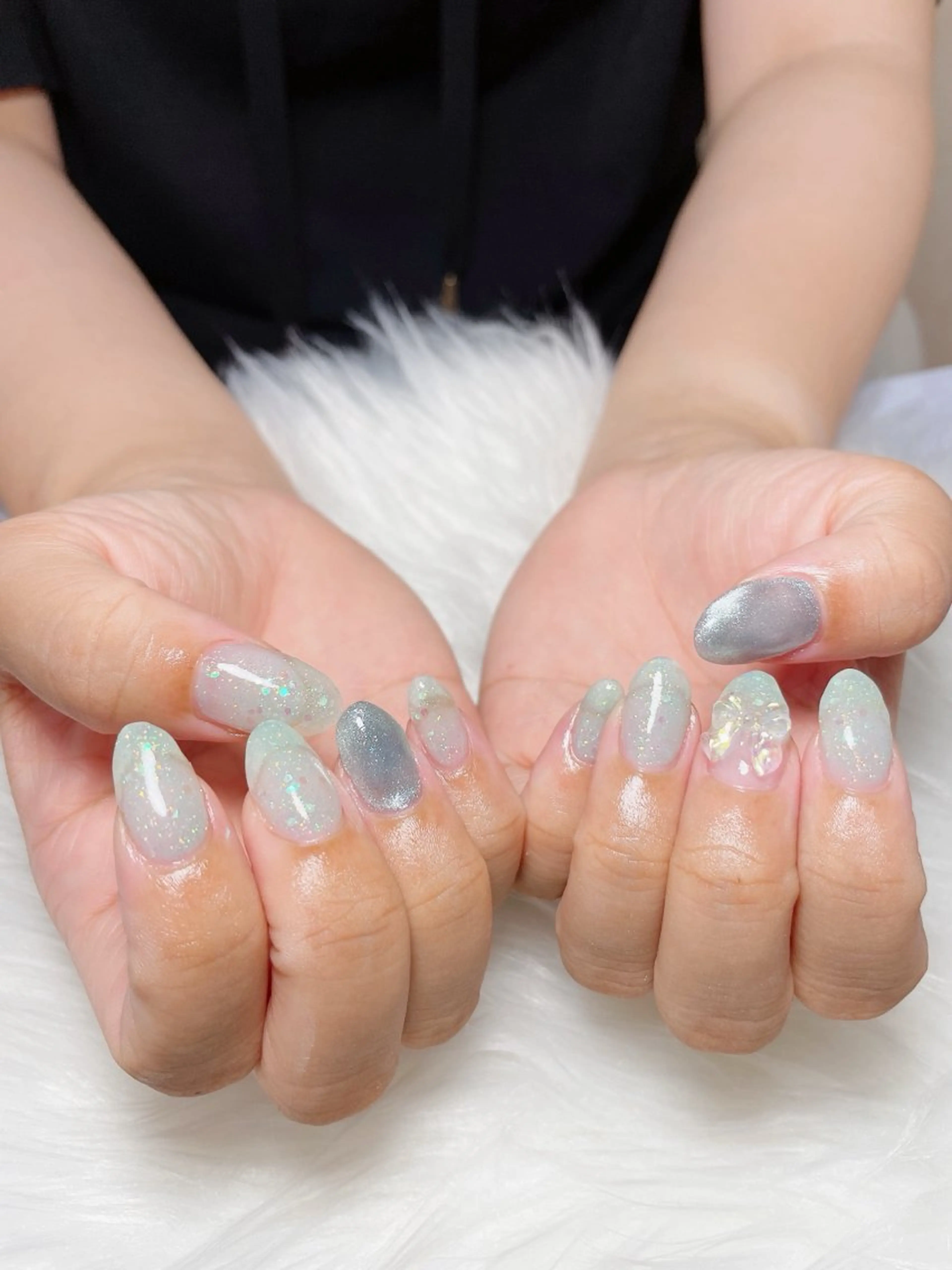 ネイル リボン nailsalon Rinのネイルデザイン