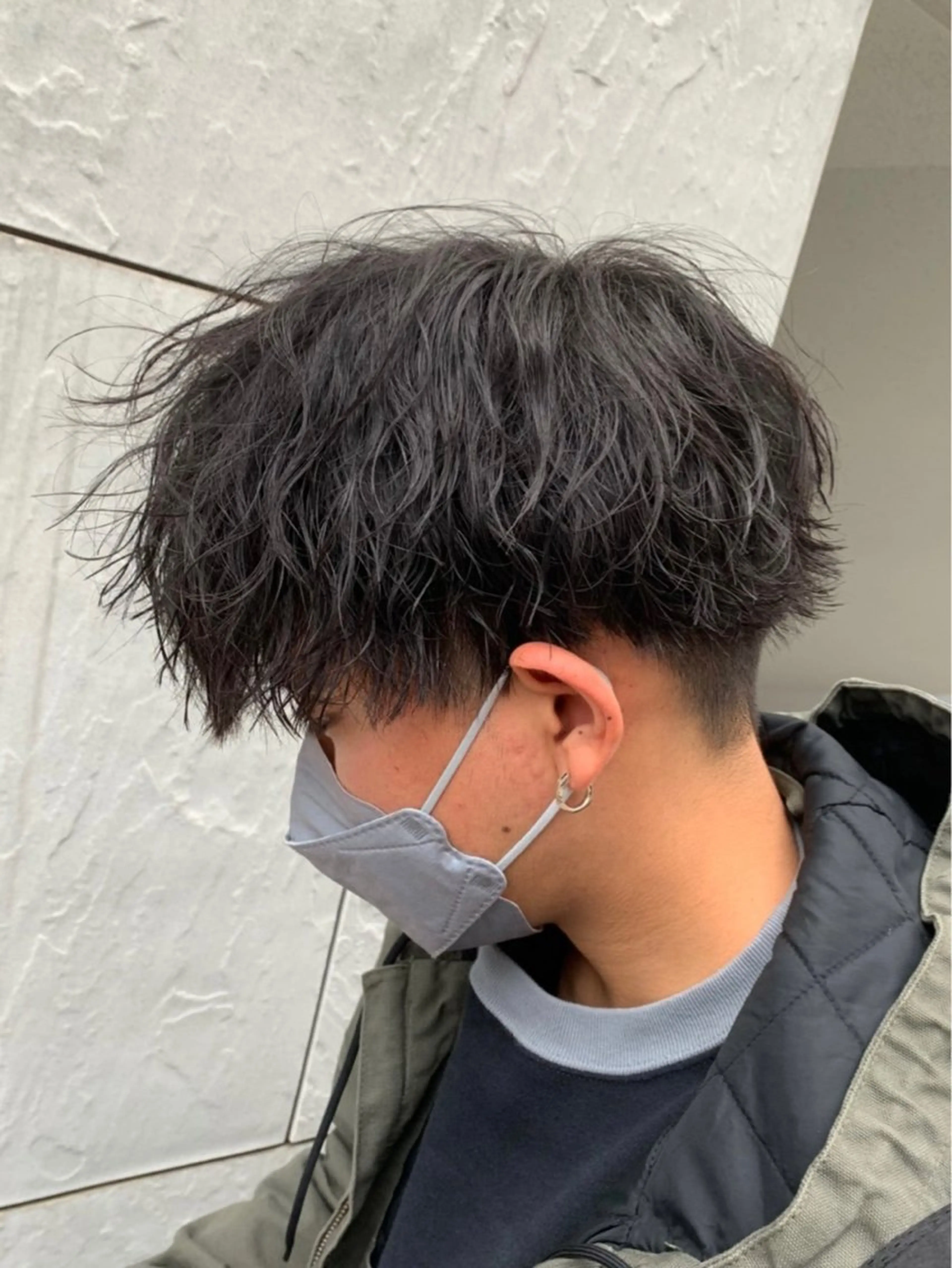 パーマ メンズ カット パーマ カルテット高円寺所属・似合わせの達人🌈 SYU🫧のヘアスタイル