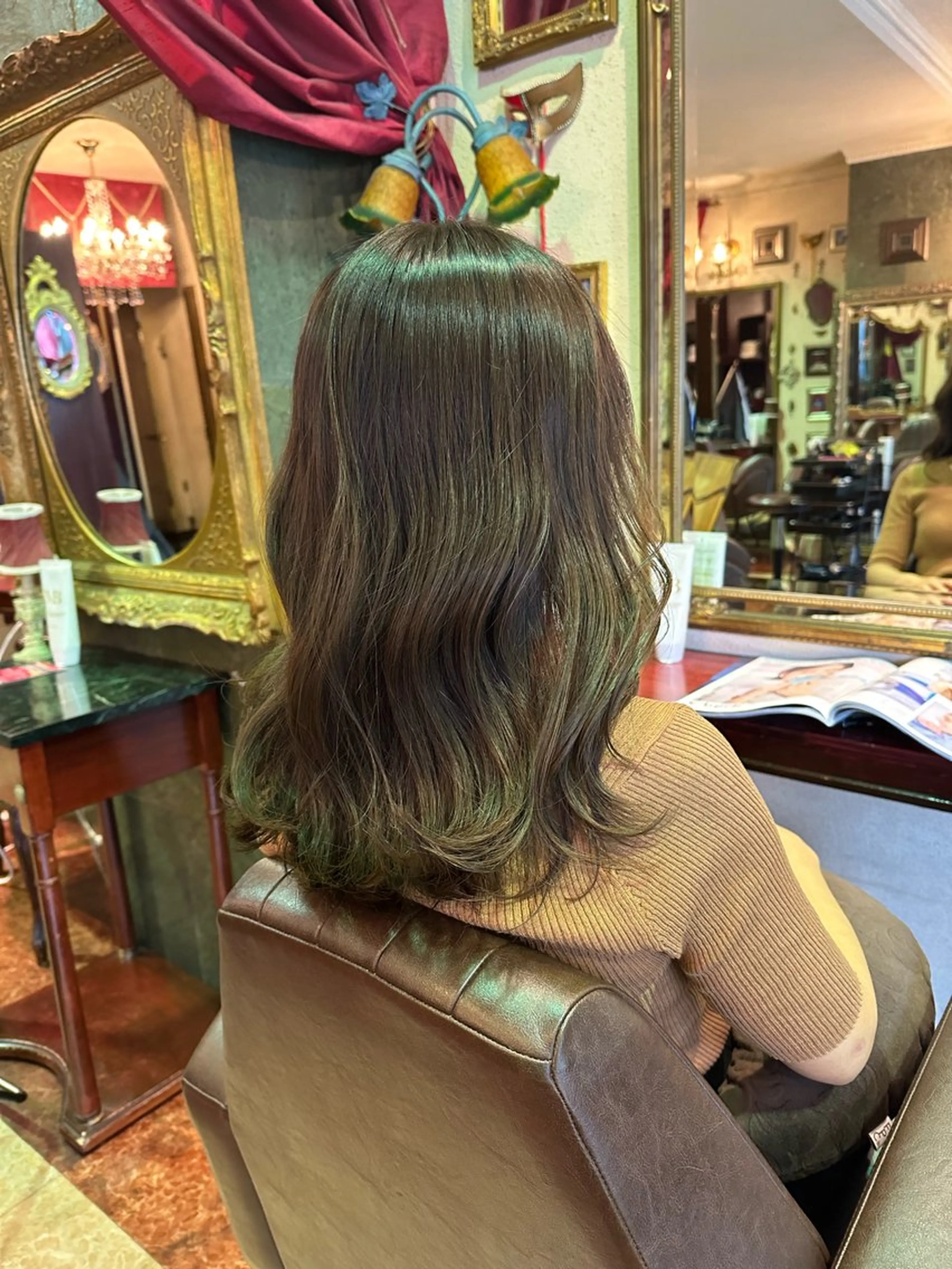 ミディアム 【レイヤー/韓国風 /髪質改善】RINのヘアスタイル