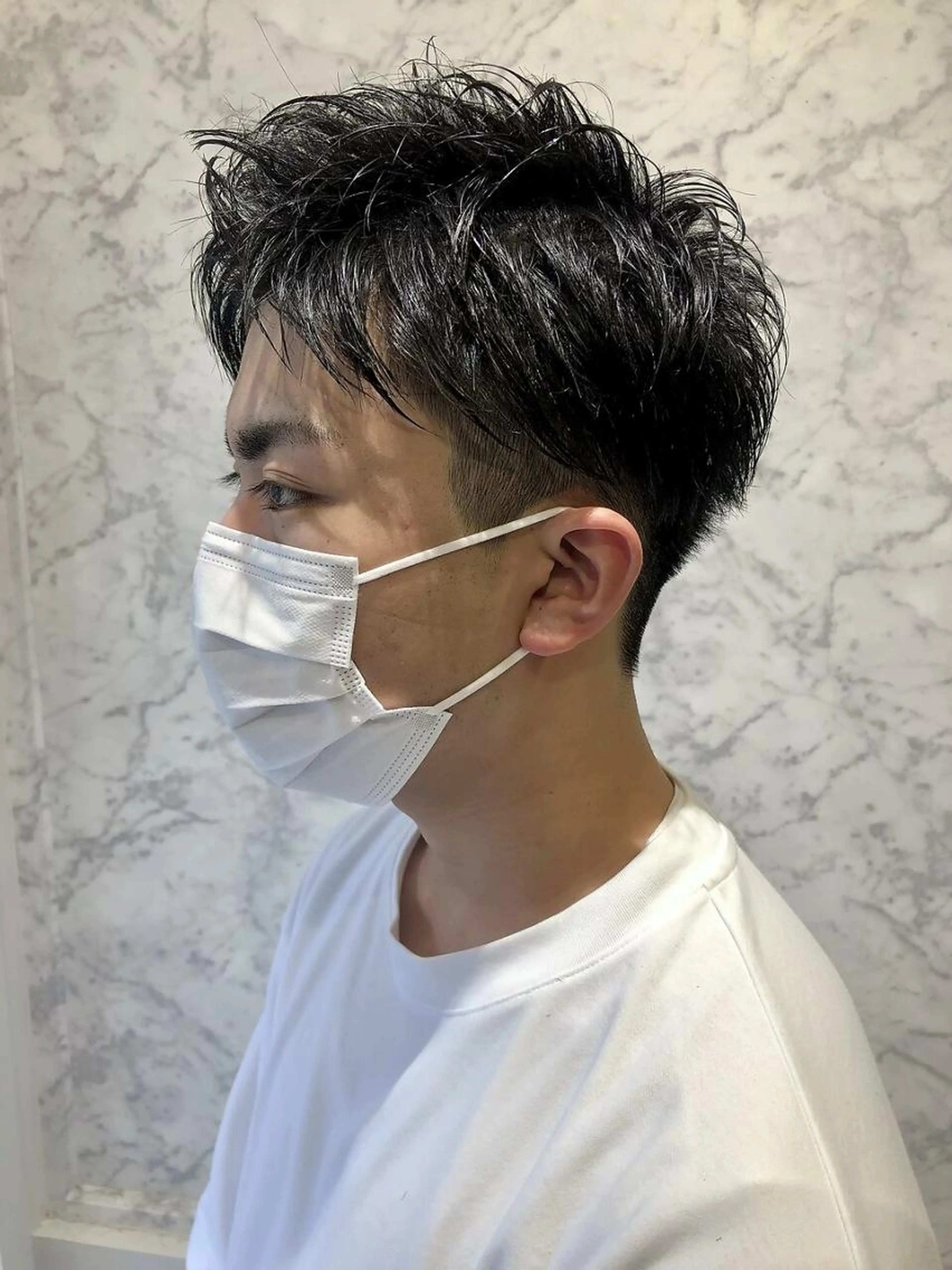 【新規限定】カットモデル（メンズ）+ニュアンスパーマの写真