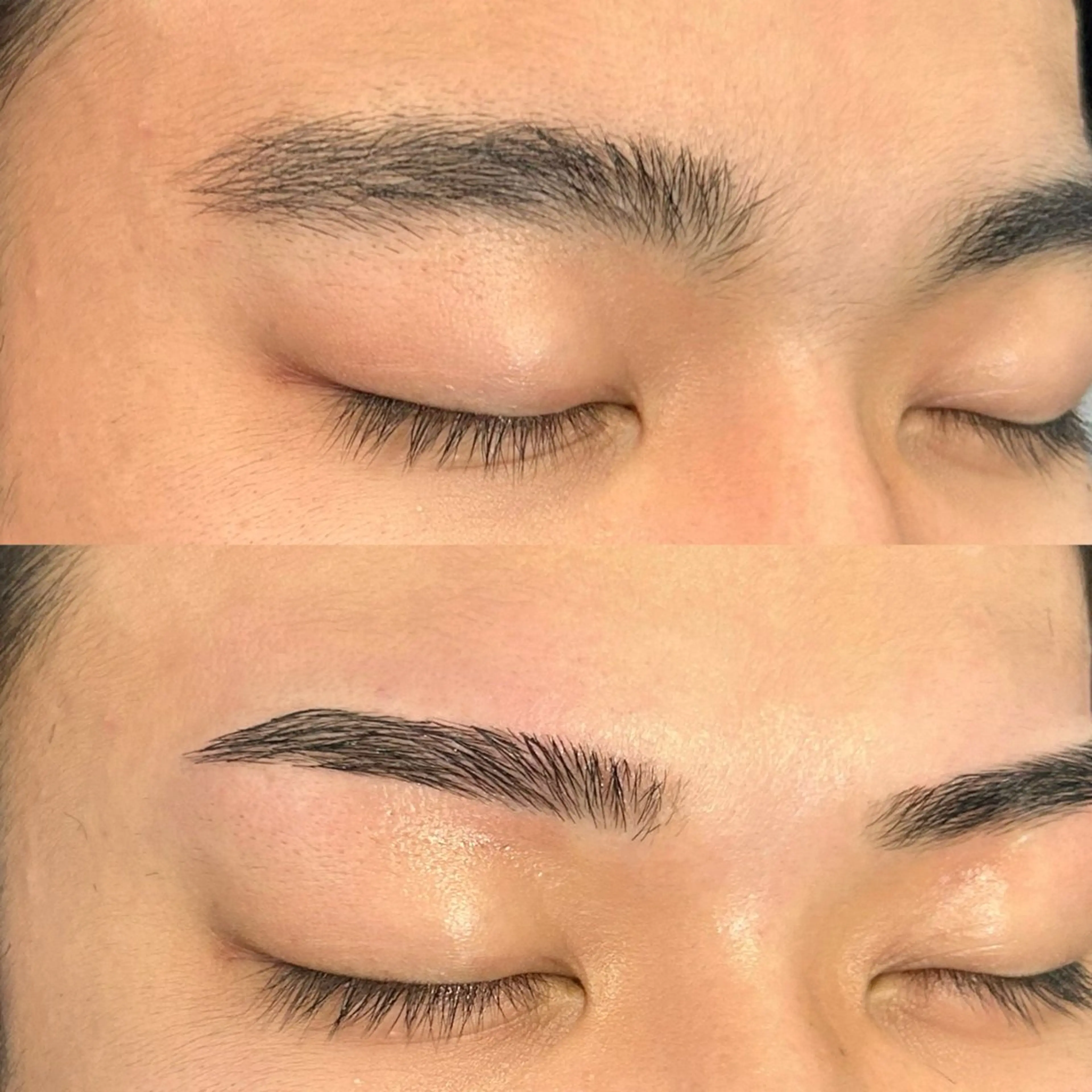 練習 メンズアイブロウwaxスタイリング ⚠️時間指定の写真