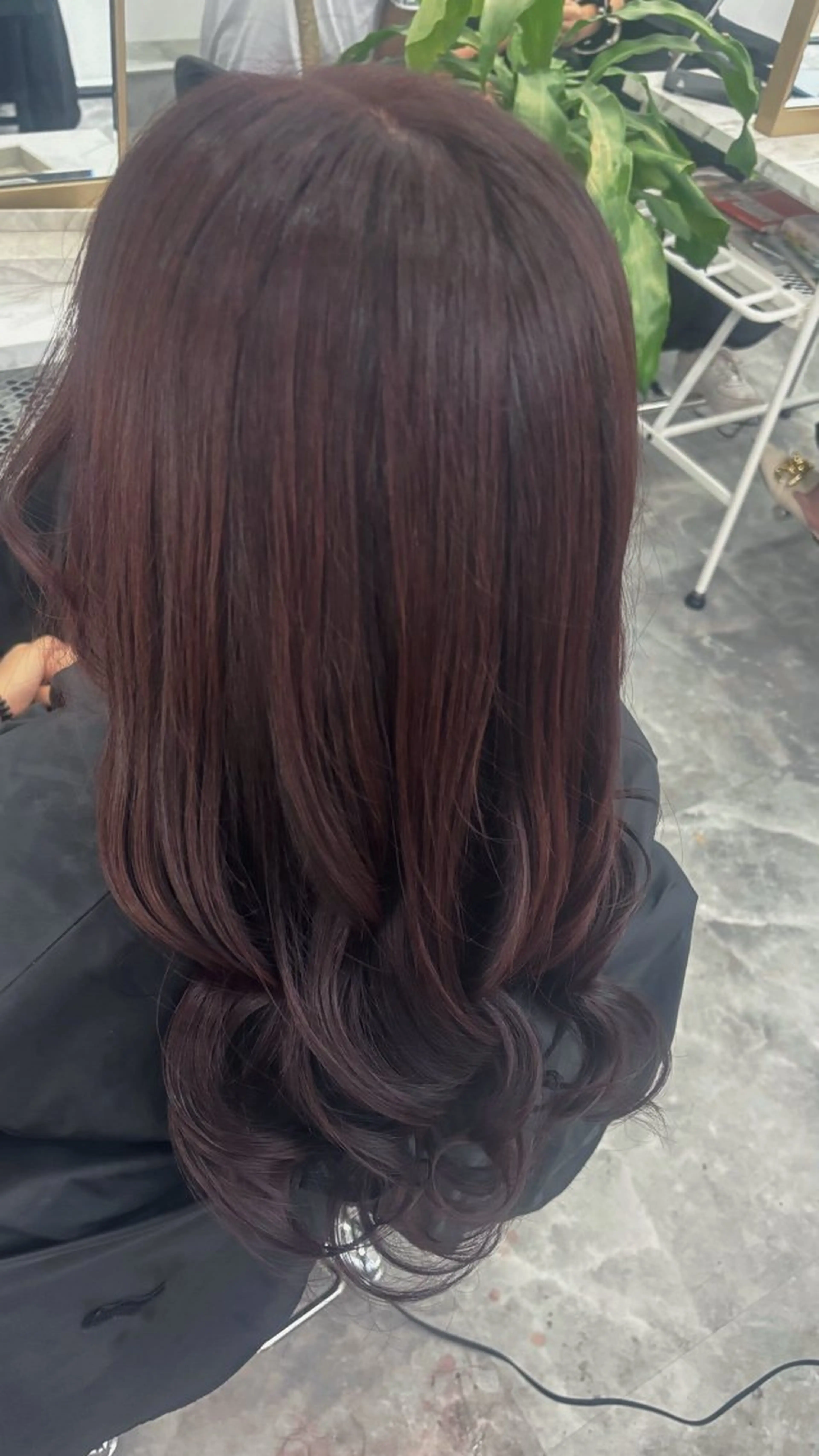 ロング ヘアカラー 🫧ROSEL / REIA🫶🏻🩵のヘアスタイル