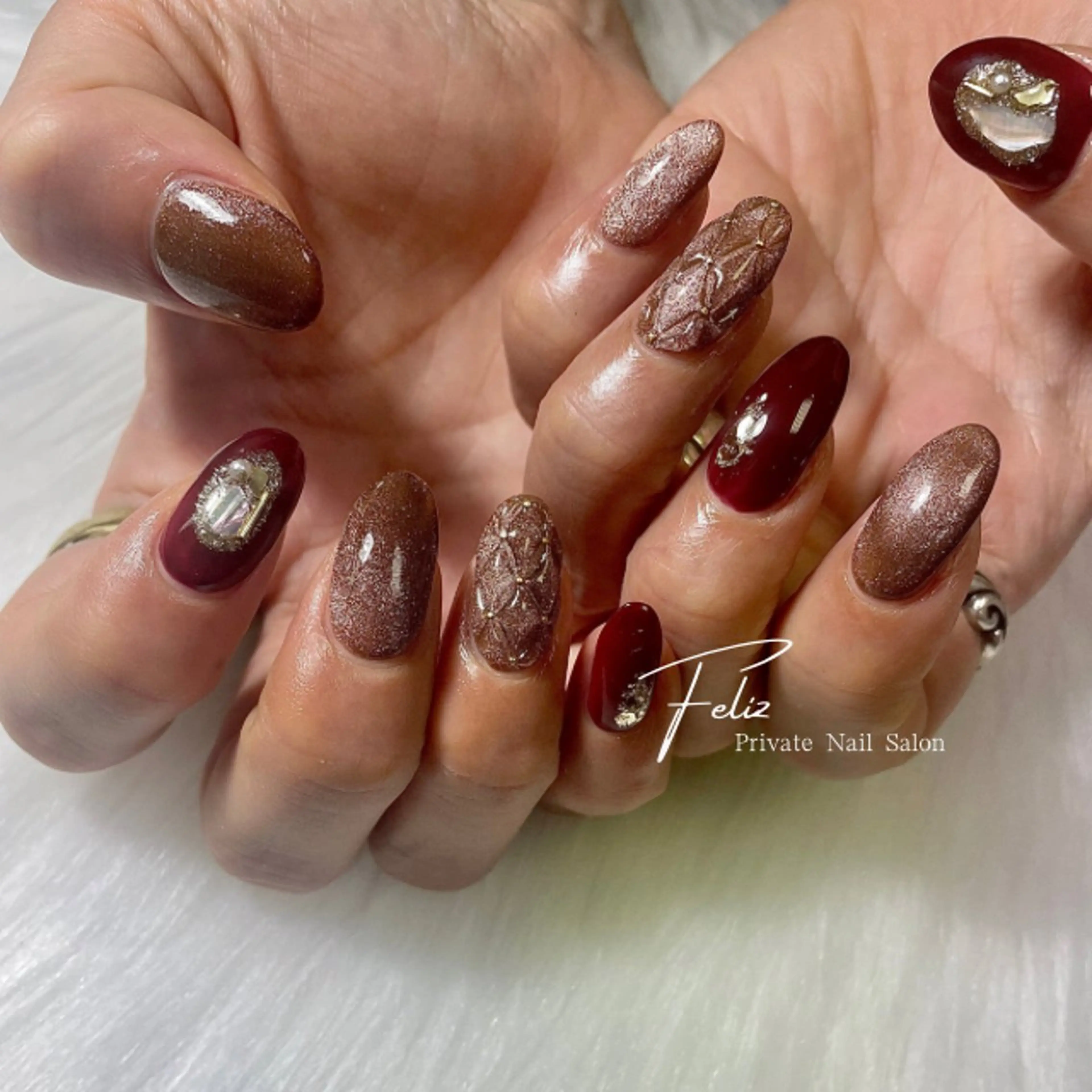 ネイル ハンドネイル ハンドケア Feliz所属・Feliz 楽しいネイルサロンのネイルデザイン
