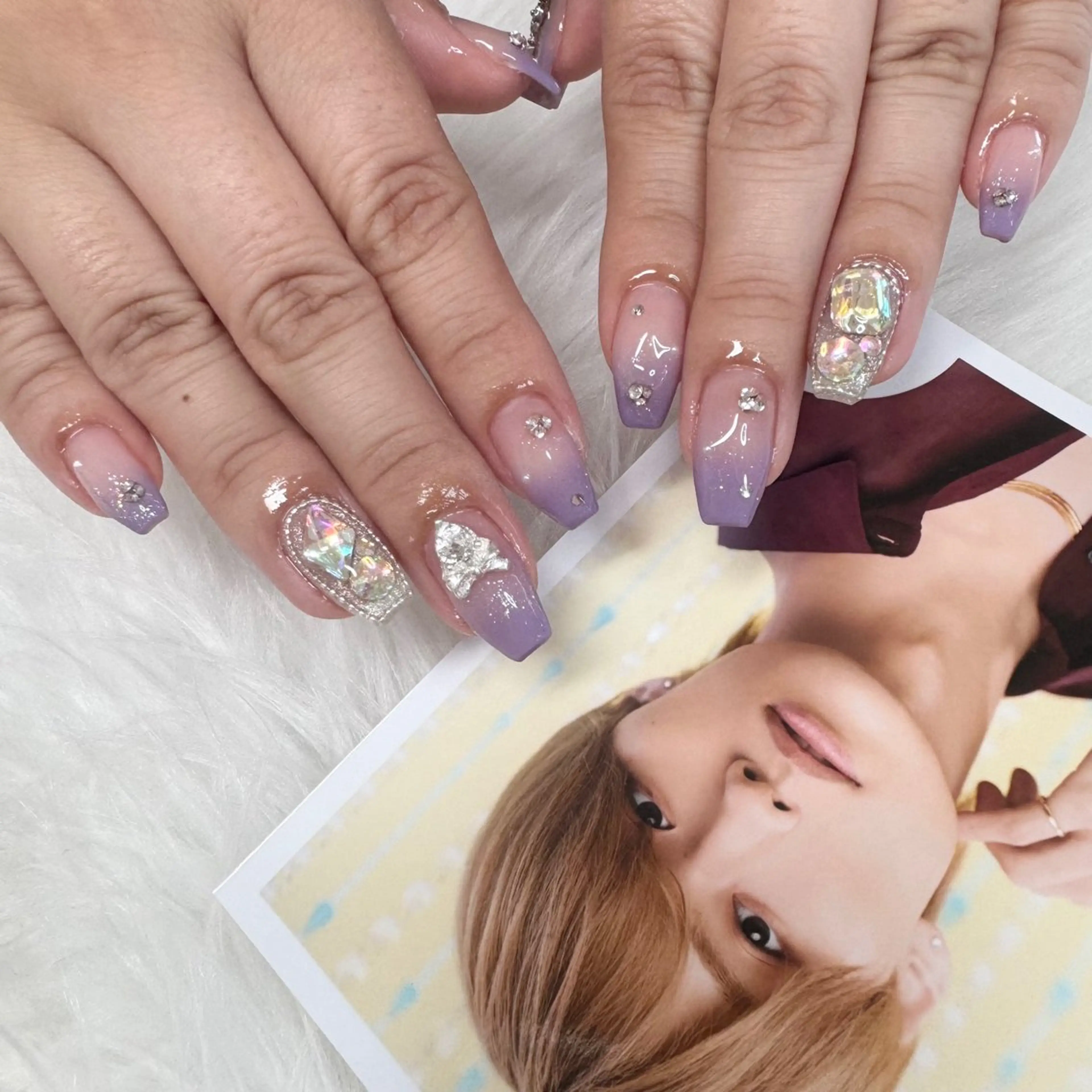 ネイル ハンドネイル La neige* yuki 🥯🍑のネイルデザイン