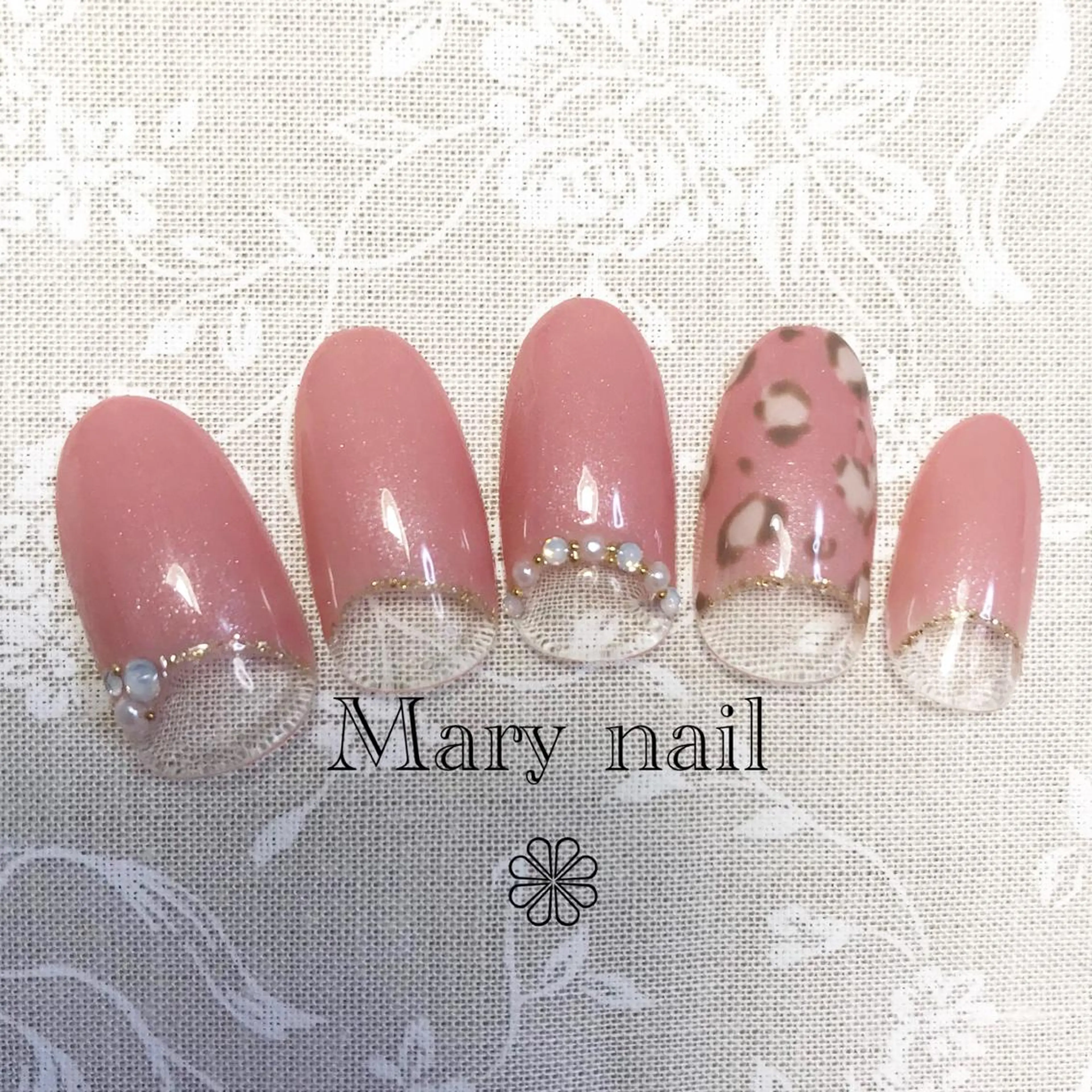 ネイル アニマル柄 WITH  NAIL ネイリストのネイルデザイン