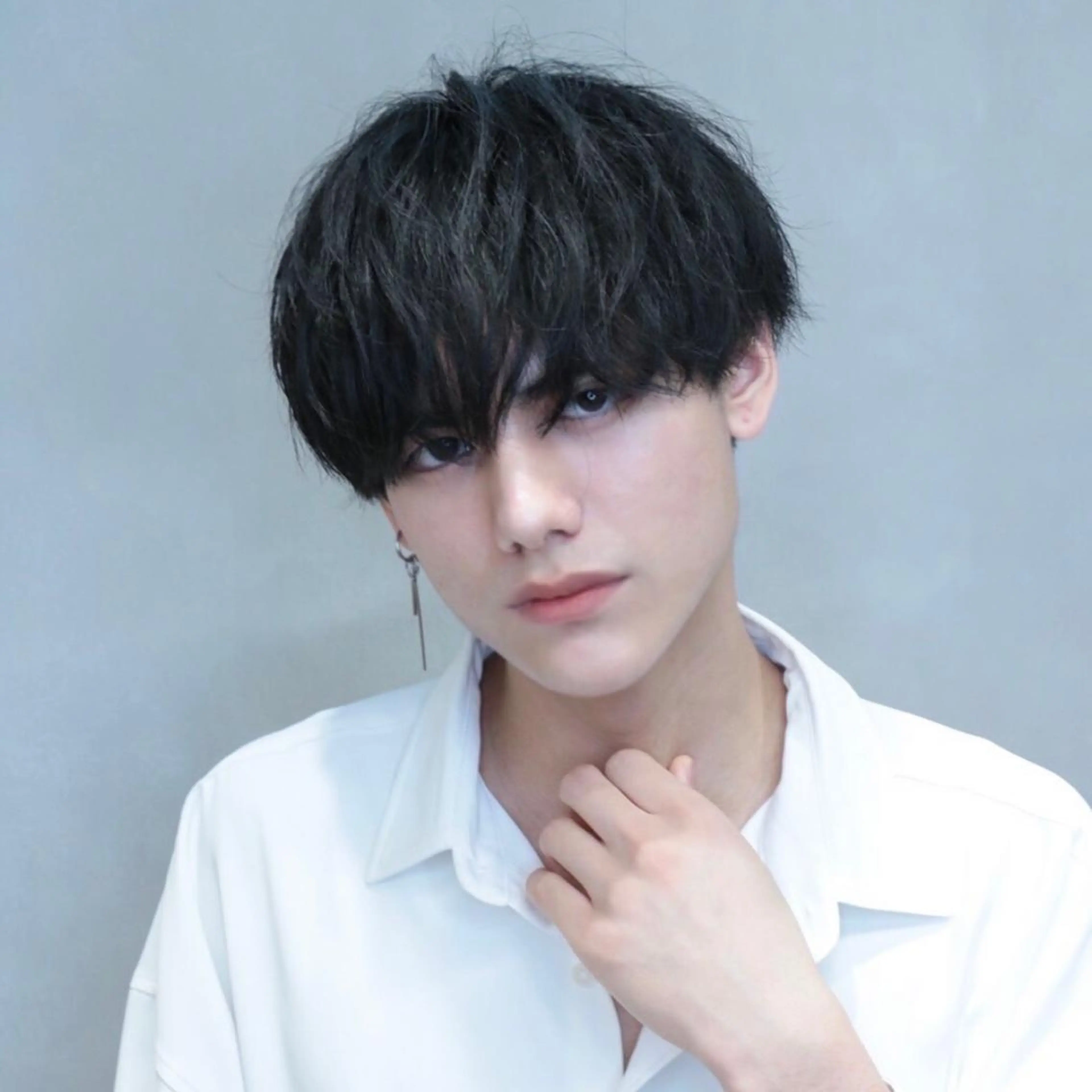 ショート パーマ メンズ メンズパーマ 飯塚 想のヘアスタイル