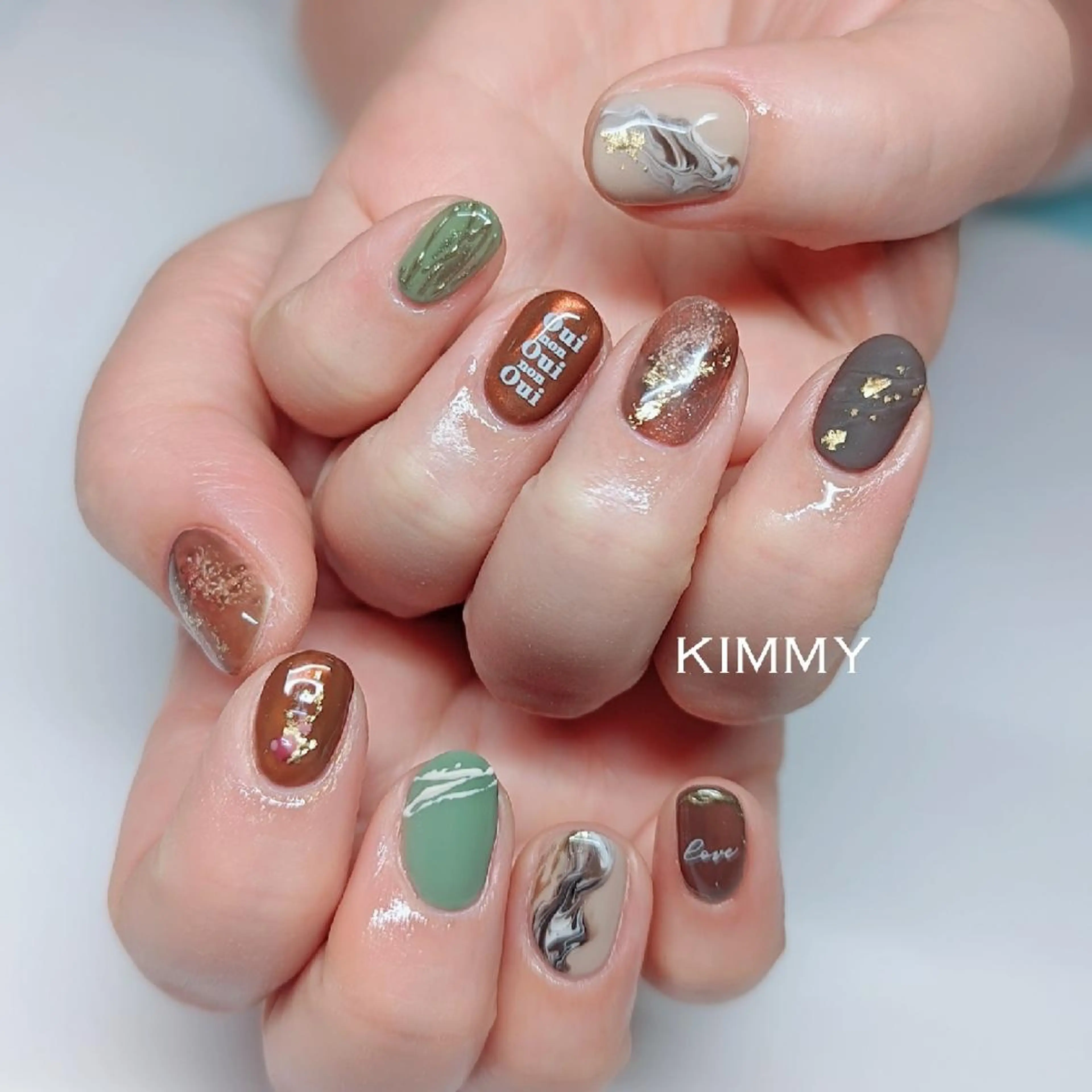 ネイル ハンドネイル kimmy nailsのネイルデザイン