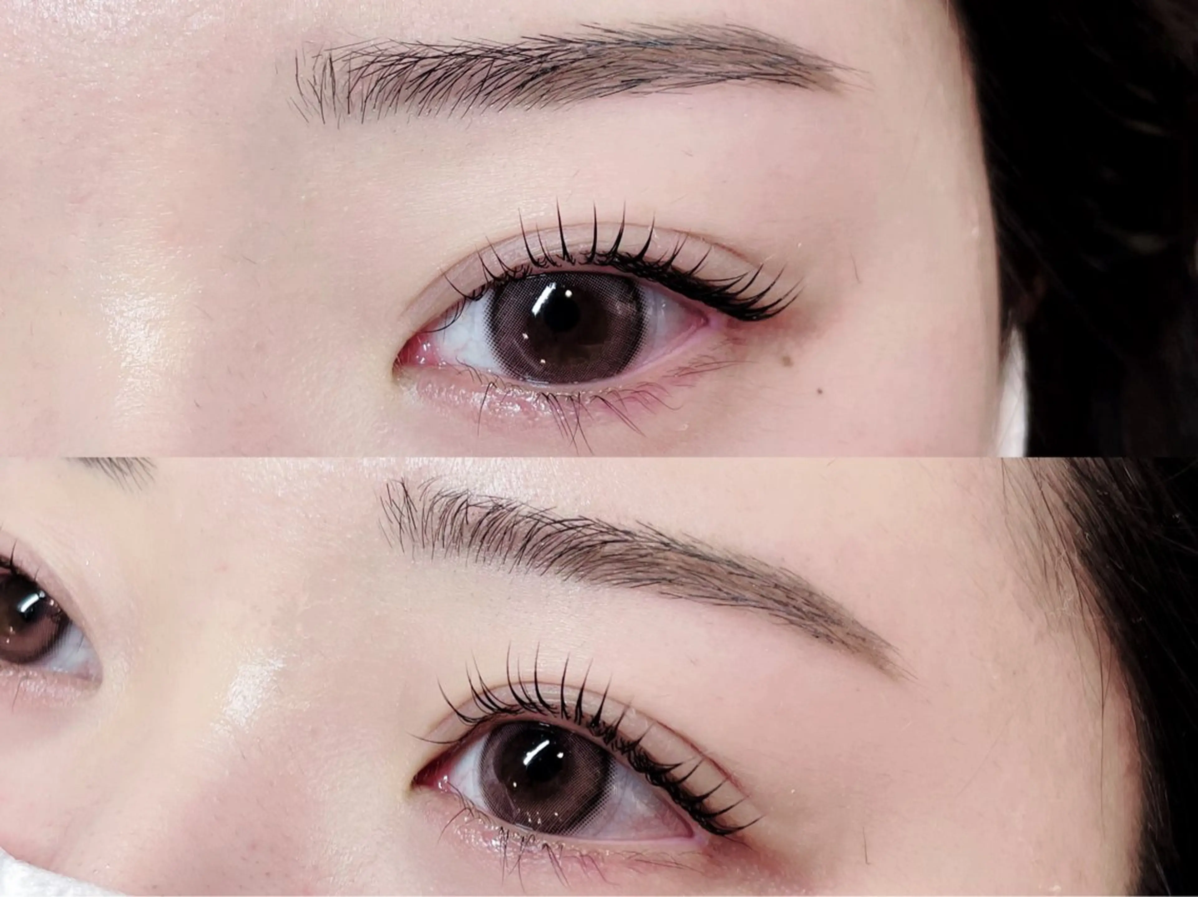 マツエク・マツパ 韓国風マツエク パリジェンヌラッシュリフト まつげパーマ 下まつげエクステ 一重×まつ毛パーマ マツパ 🎀Lino 中目黒 TAKAMI🐈のマツエク・マツパデザイン