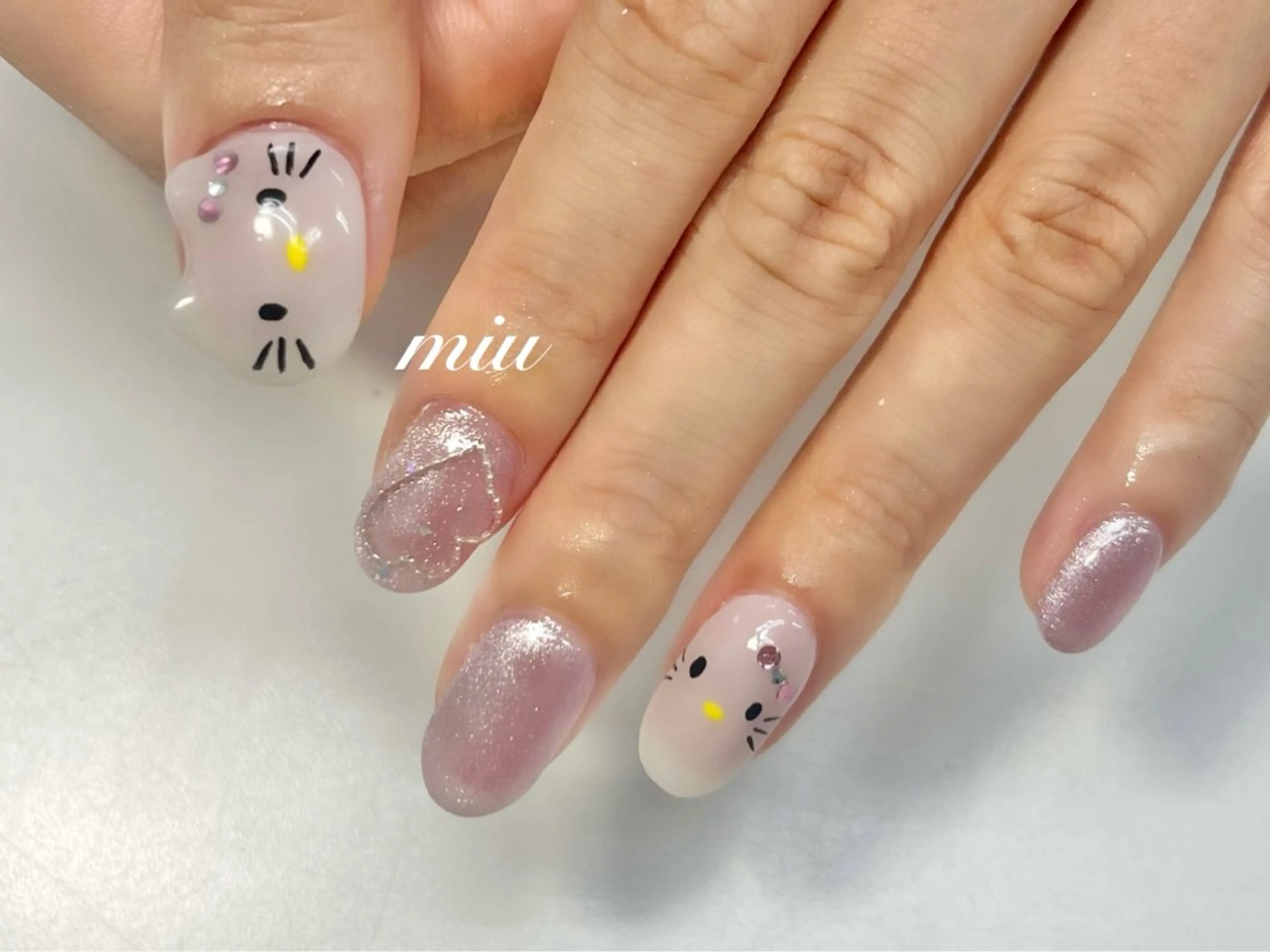 ネイル アートネイル ハンドネイル miu nail 🐾Mihoのネイルデザイン