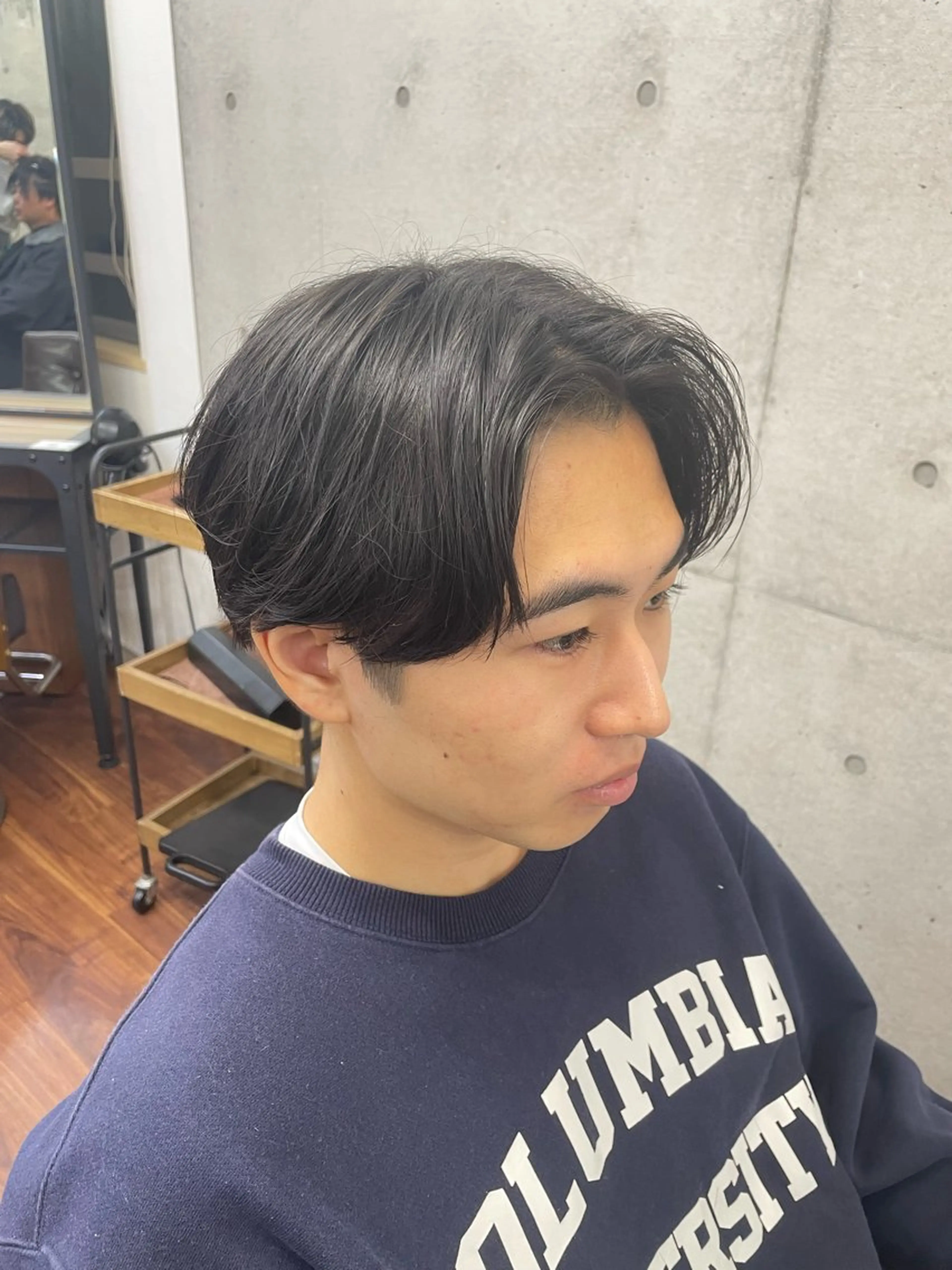 メンズ センターパート Ritsuki メンズ特化😎のヘアスタイル