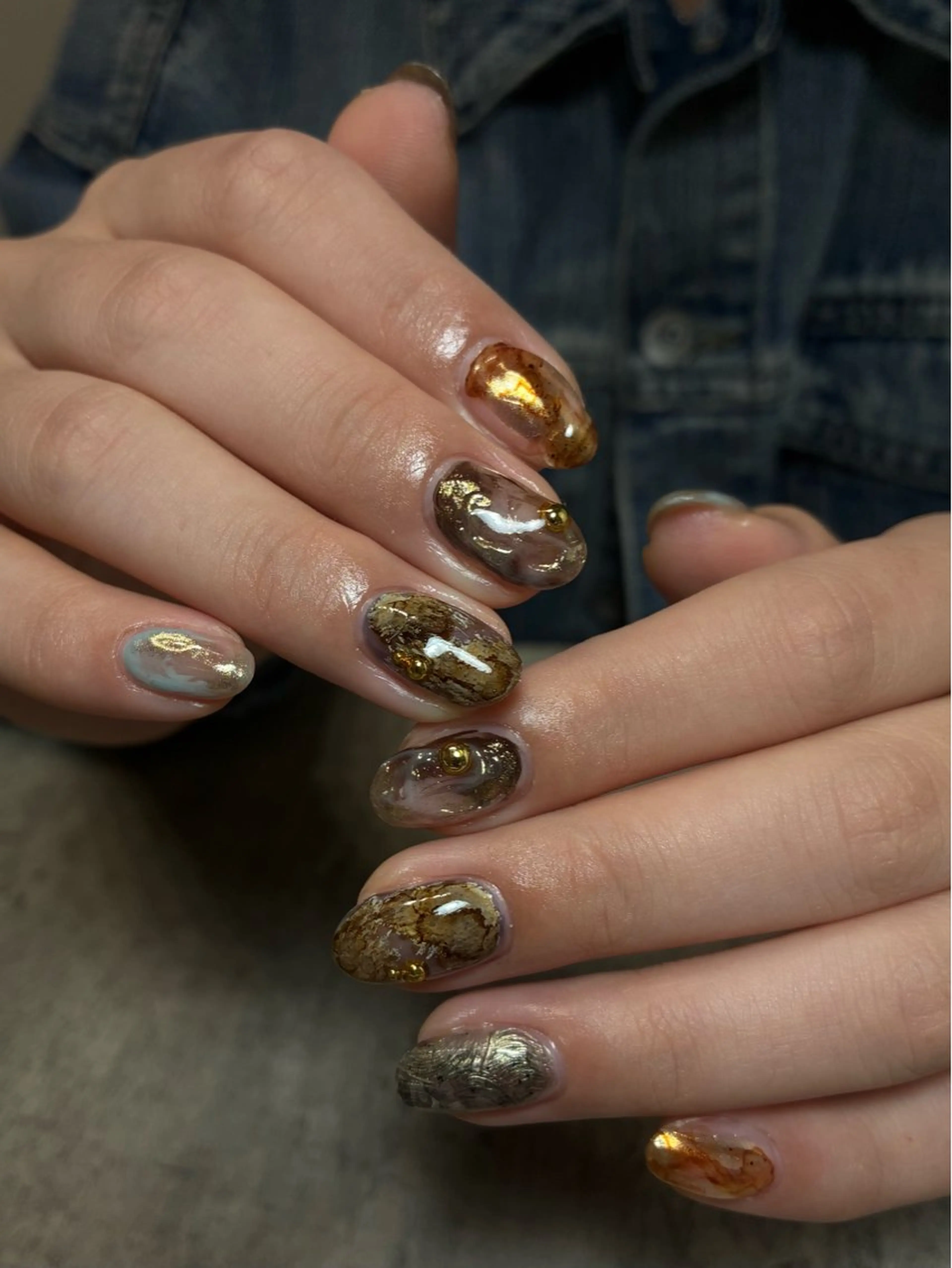 ネイル ハンドネイル nail salon Lipine 新守山のネイルデザイン