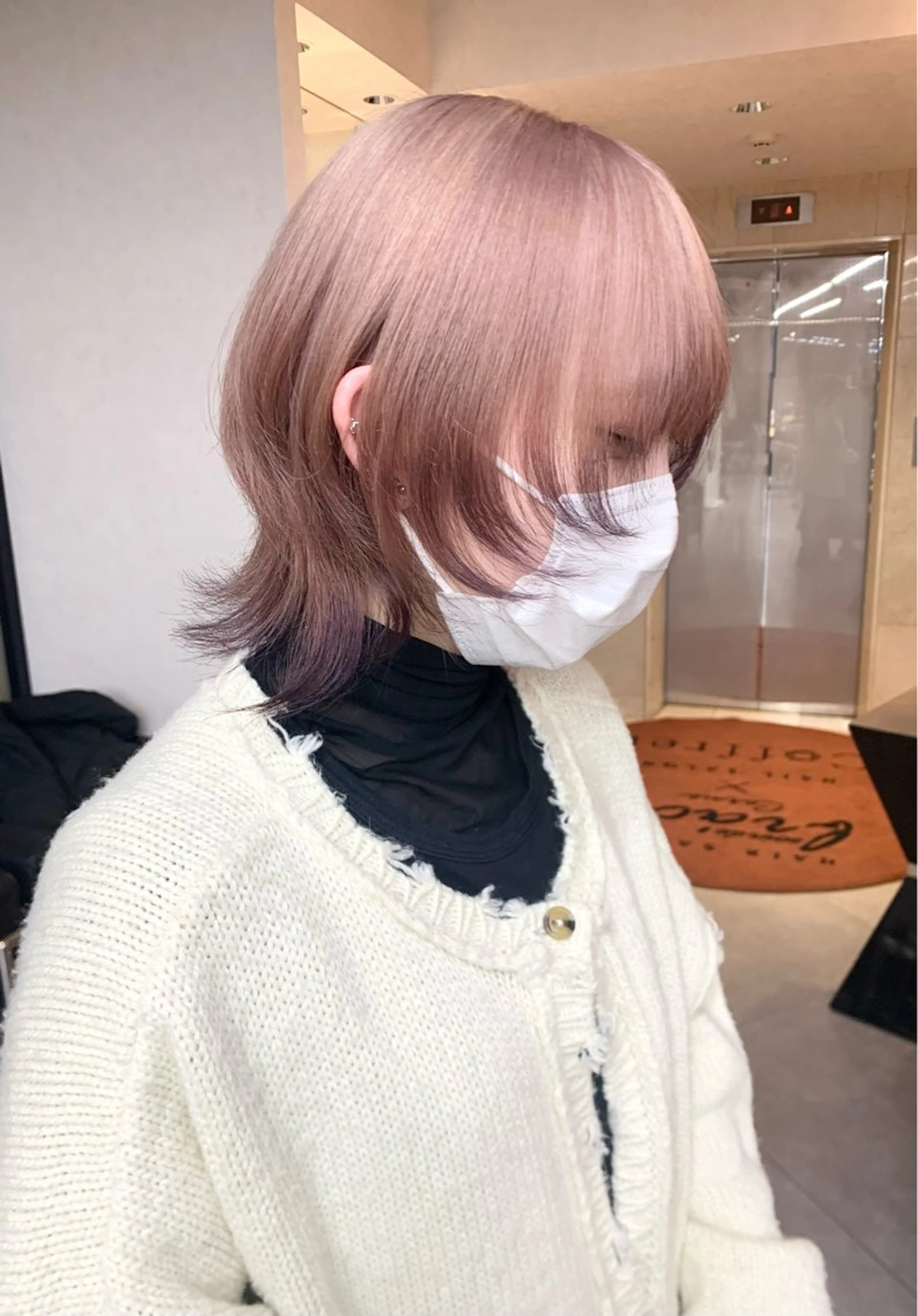 ショート カラー 韓国風ヘア rin🎀のヘアスタイル
