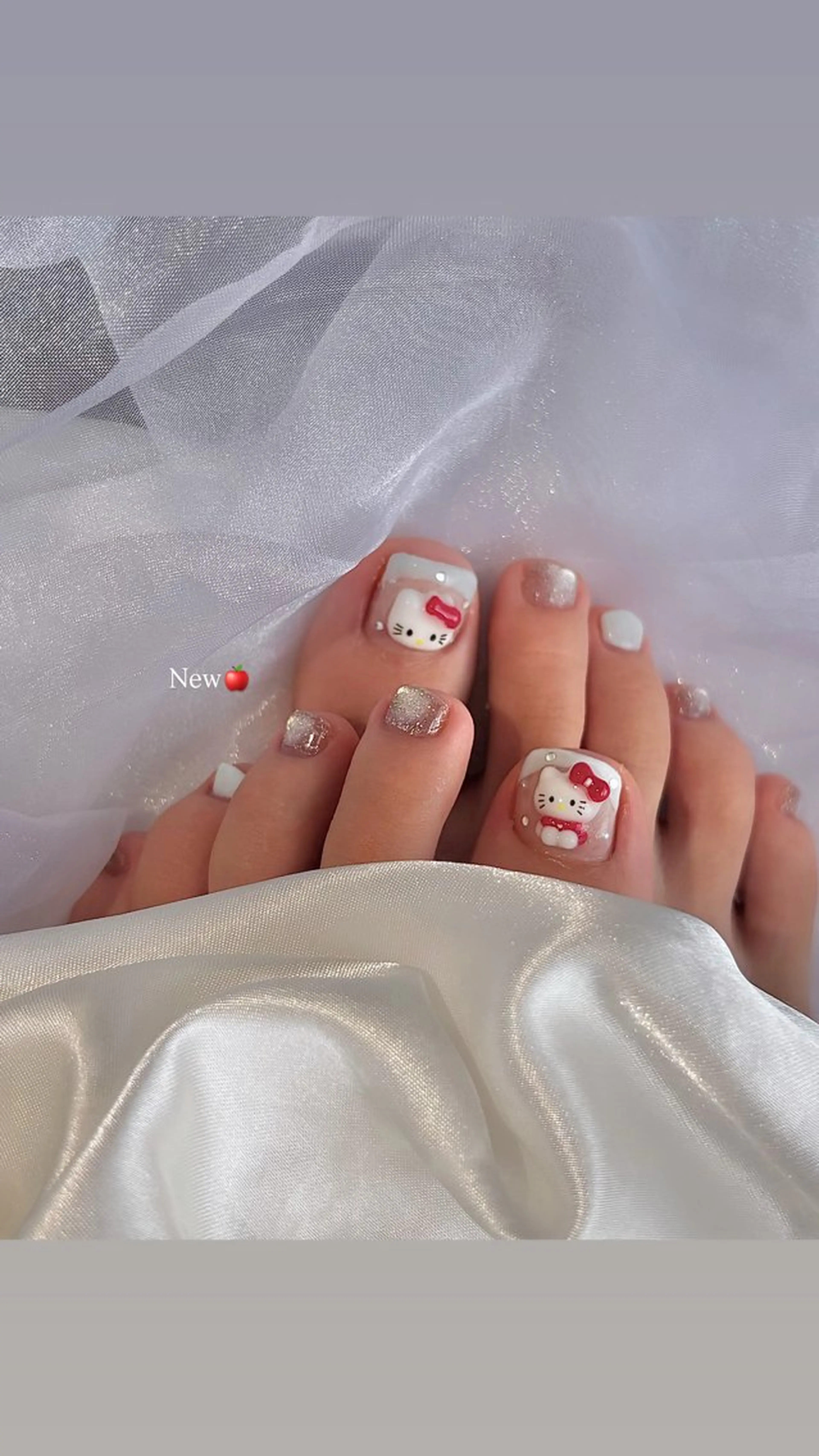 ネイル 持ち込み ハンドネイル フットネイル Nailsalon Fave/Rinaのネイルデザイン