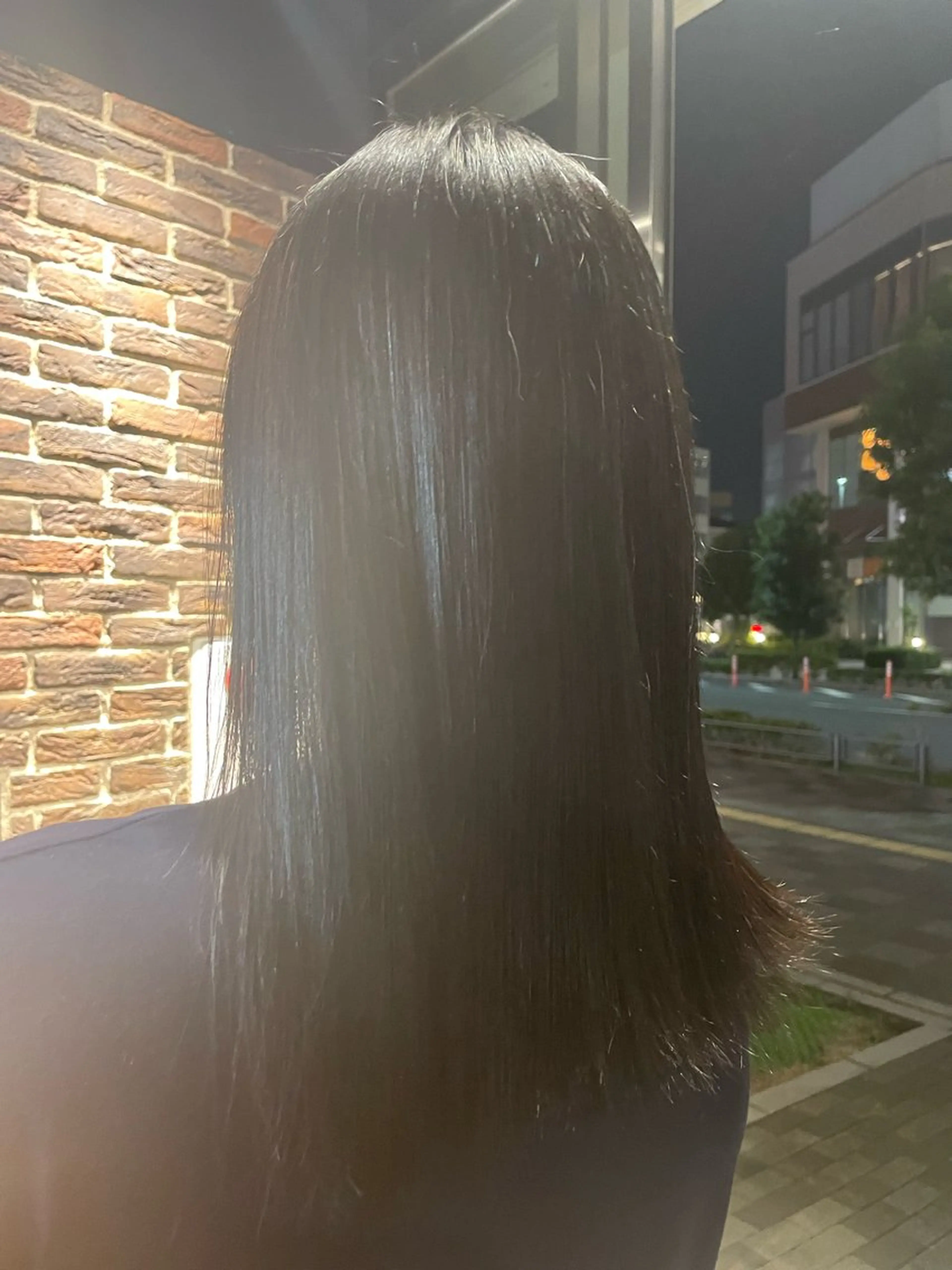 ロング 縮毛矯正 トリートメント Hair salon 6所属・照井 奈保子のヘアスタイル