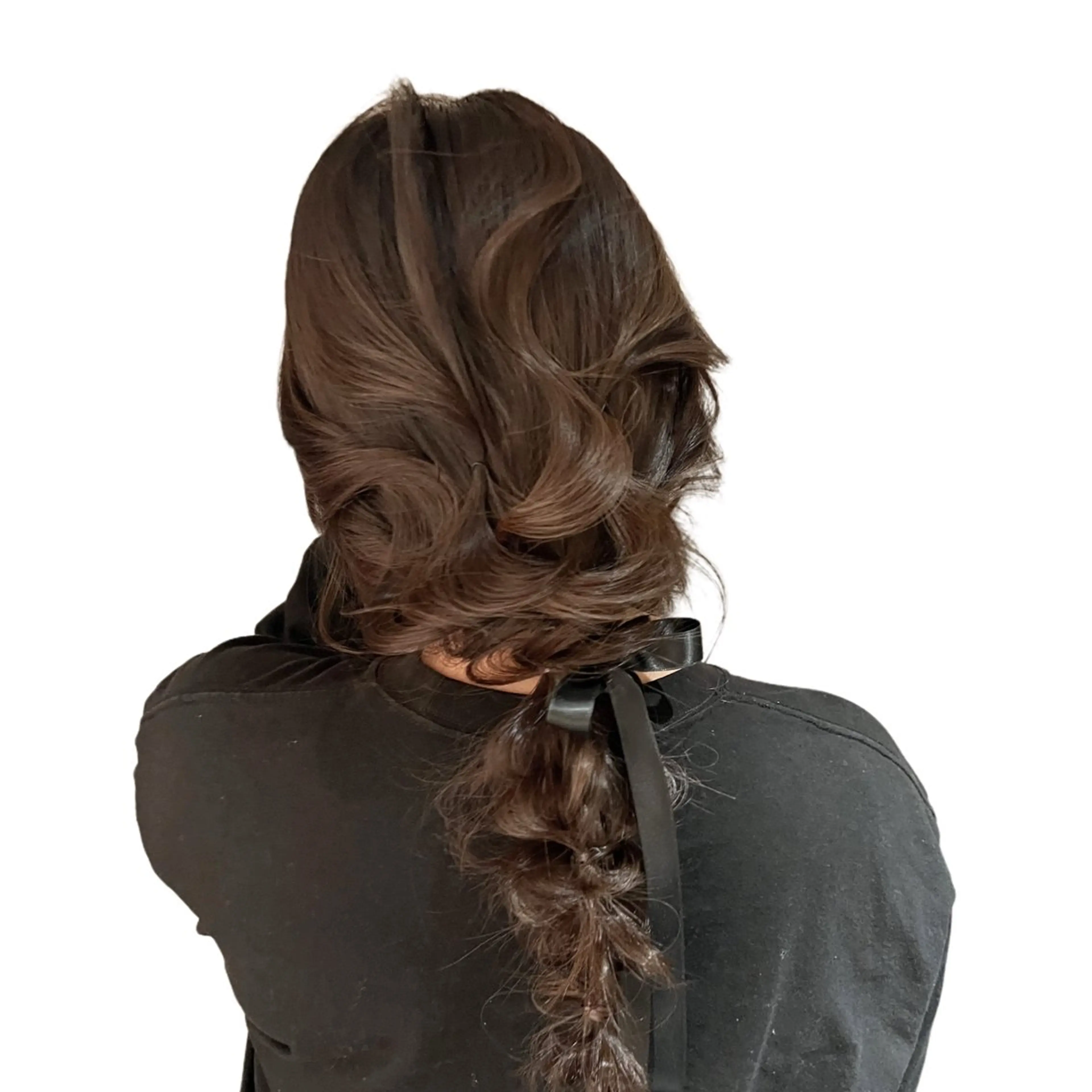 セミロング ヘアセット SALOWIN： KASUMIのヘアスタイル