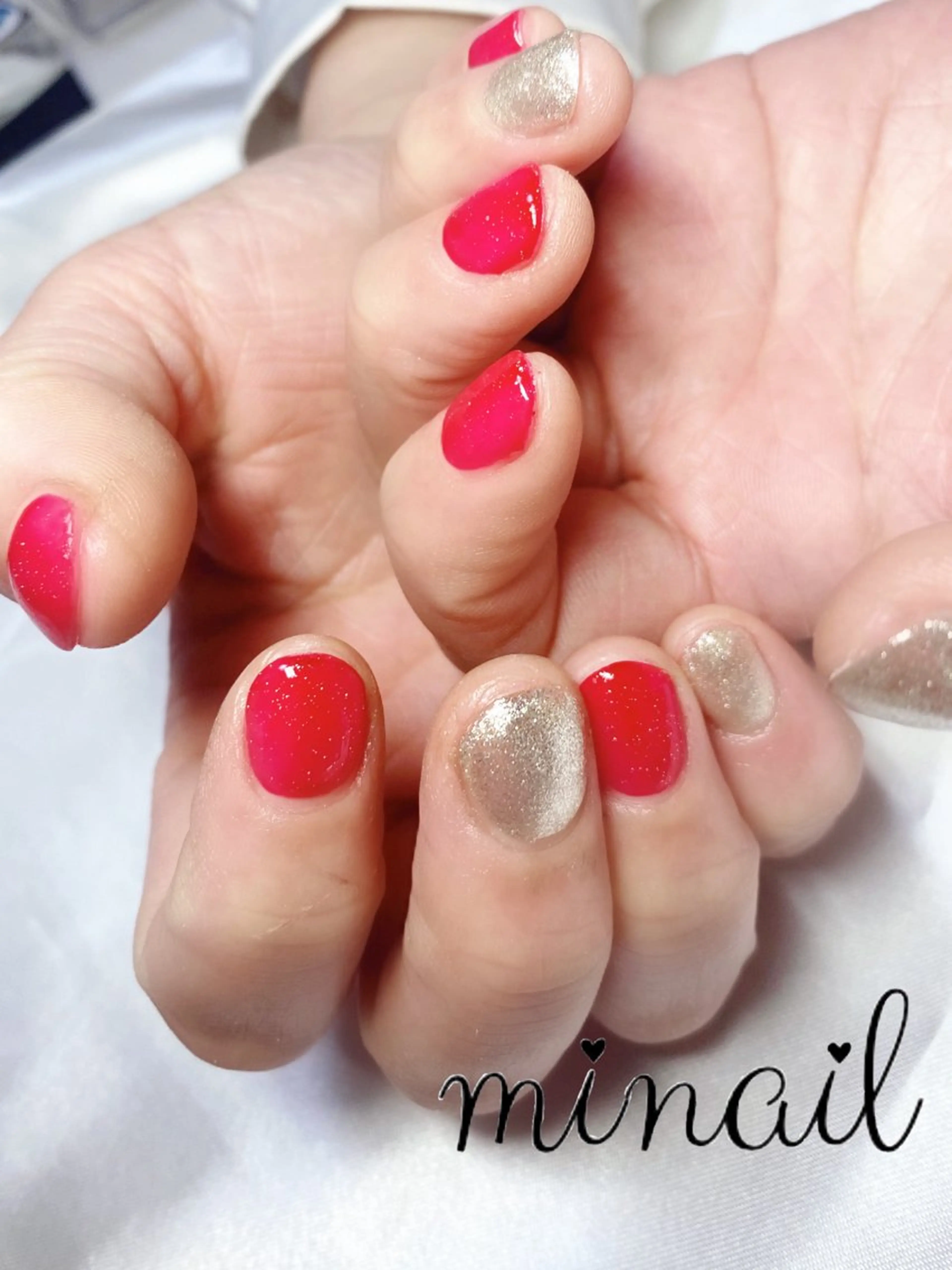 ネイル ラメ(グリッター) ワンカラーネイル Cocorium_ sasakiのネイルデザイン