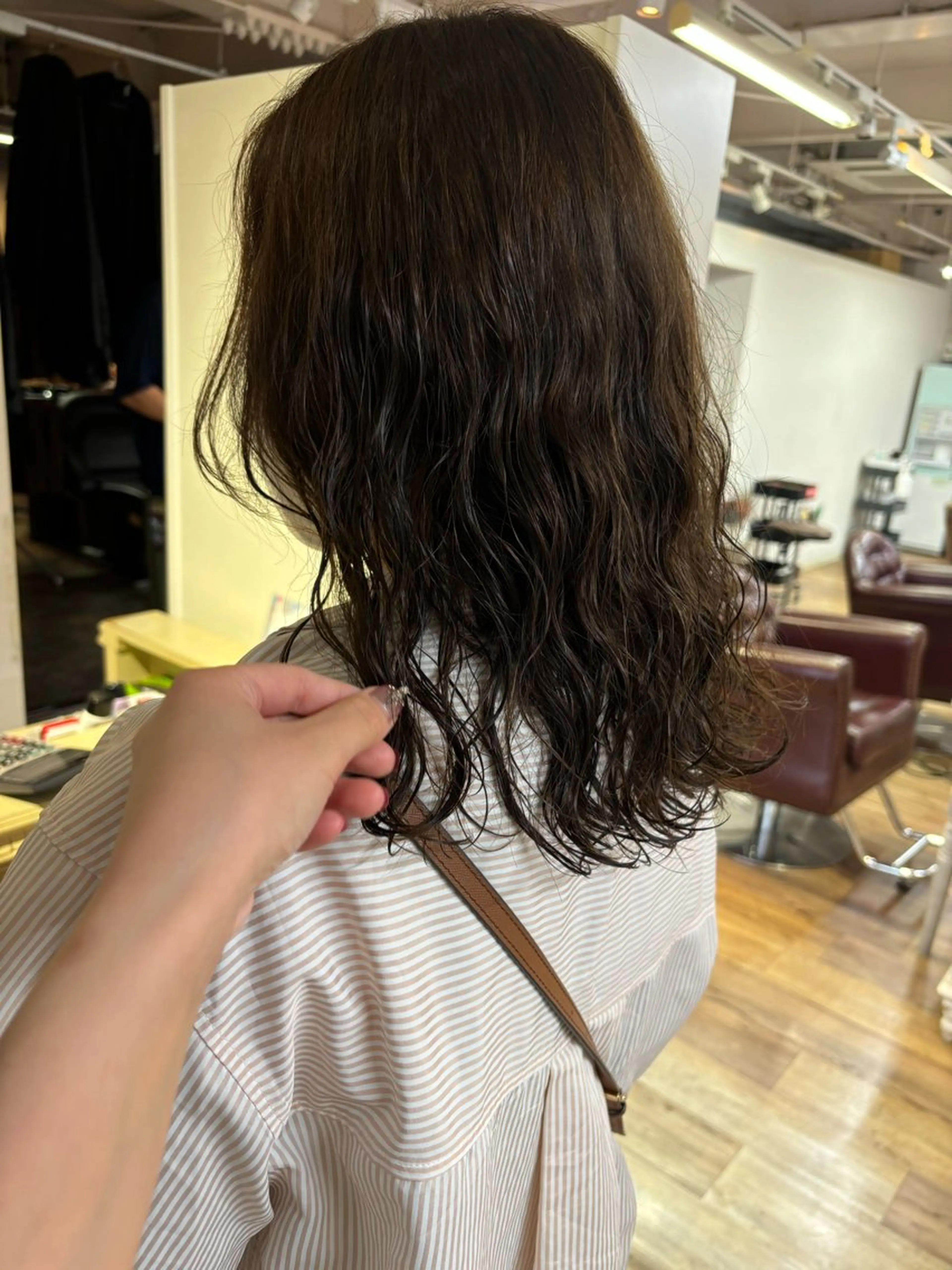 ロング パーマ ハイーンカラー/外国 人風カラー/ミノリのヘアスタイル