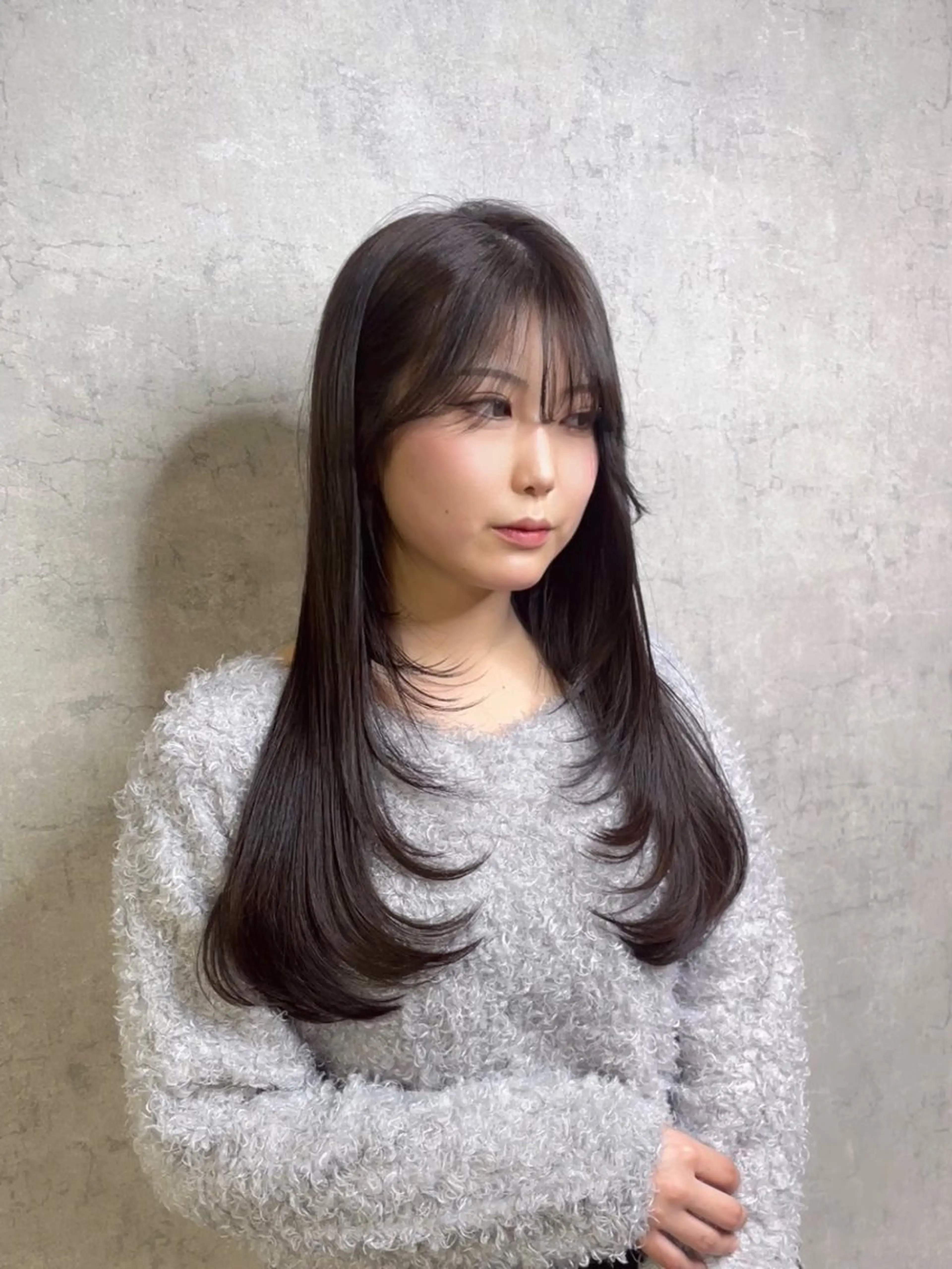 ロング カット ヘアカラー トリートメント トレンド韓国ヘア 🇰🇷のんのヘアスタイル