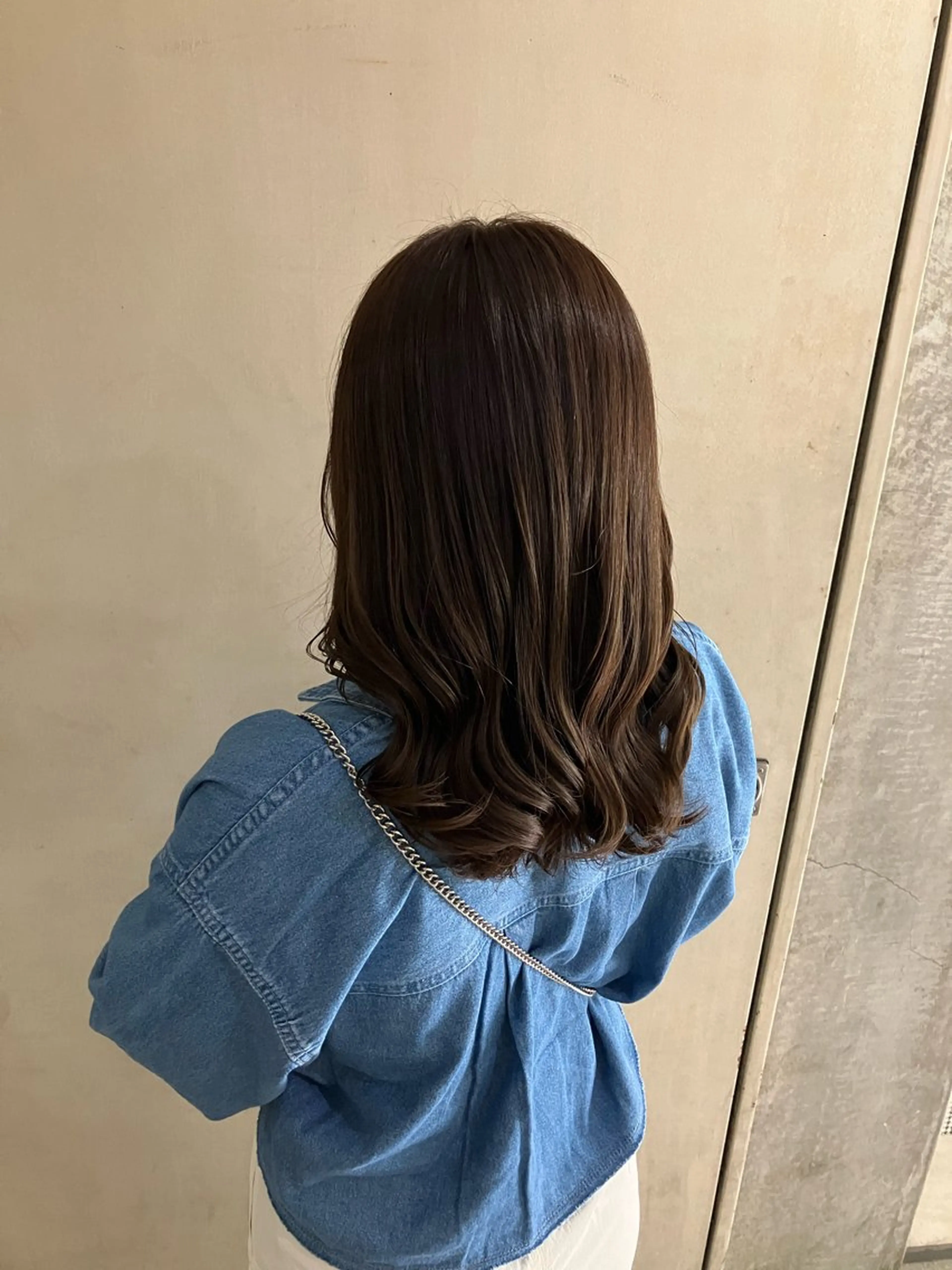 ミディアム カラー Legami 熊本(レガーミ)所属・清村 和音のヘアスタイル