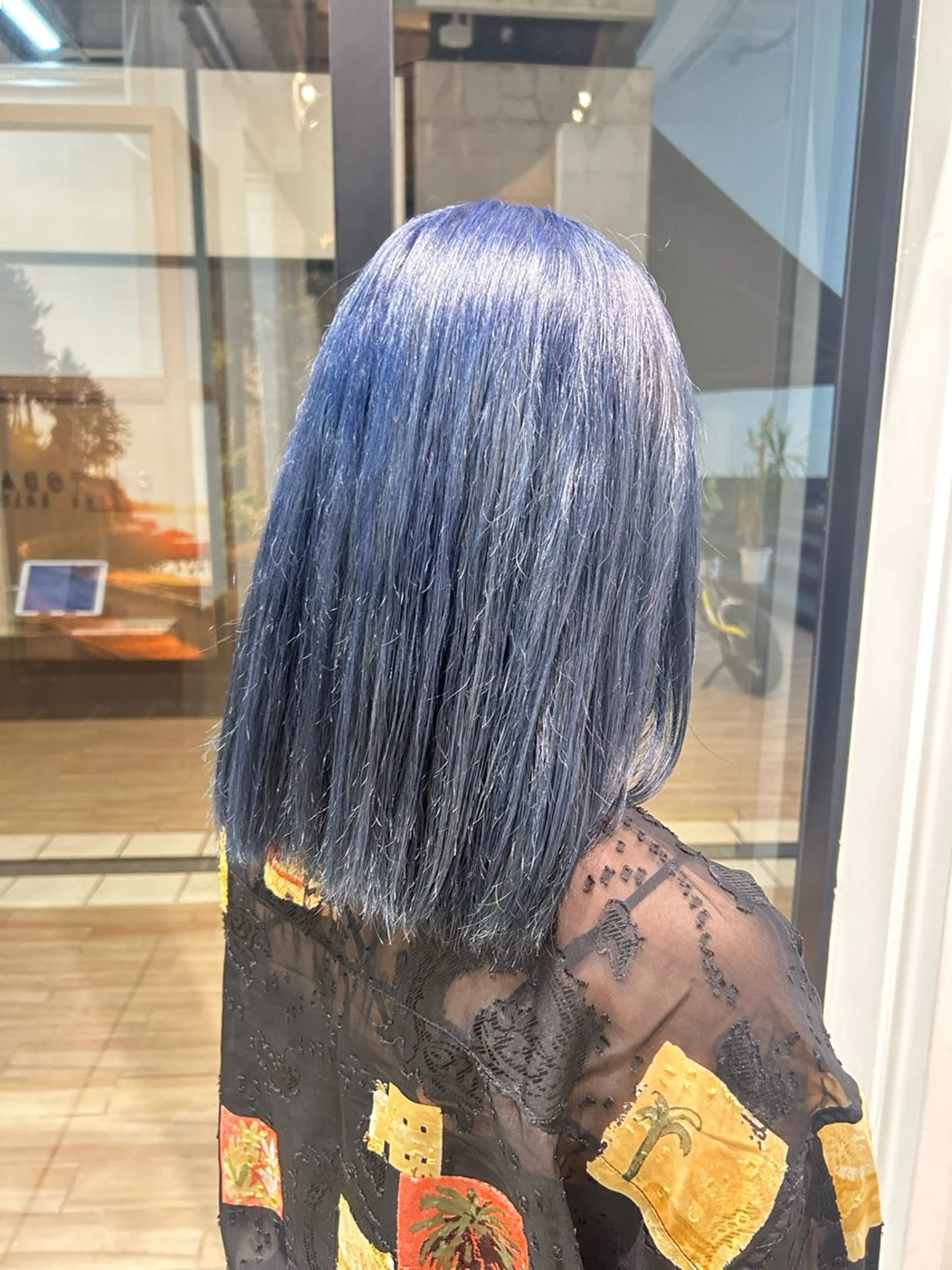 セミロング カラー ヘアアレンジ カット ヘアカラー トリートメント yuka .のヘアスタイル