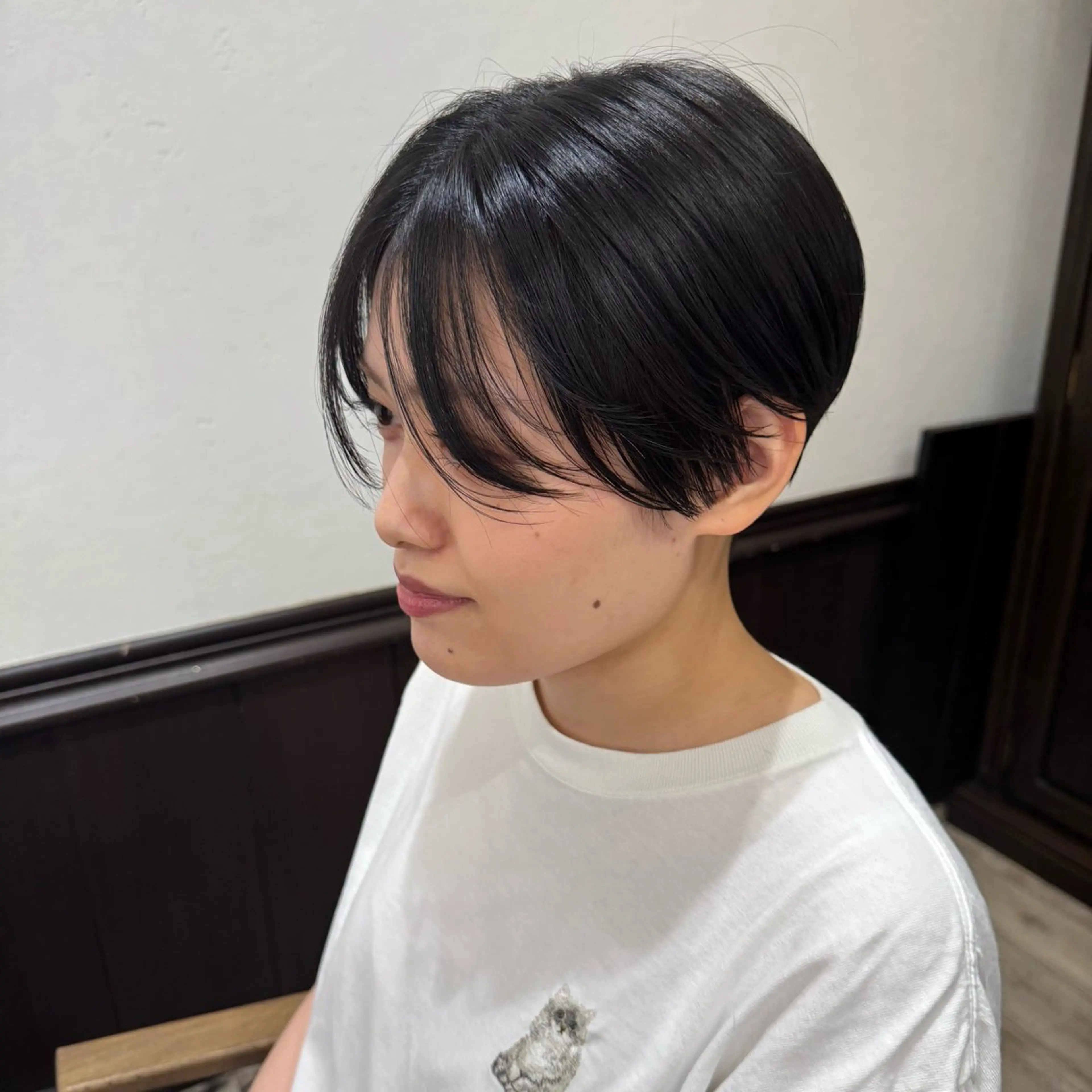 ショート ハンサムショート ショートヘア Bell clip所属・まなか ︎︎☁のヘアスタイル