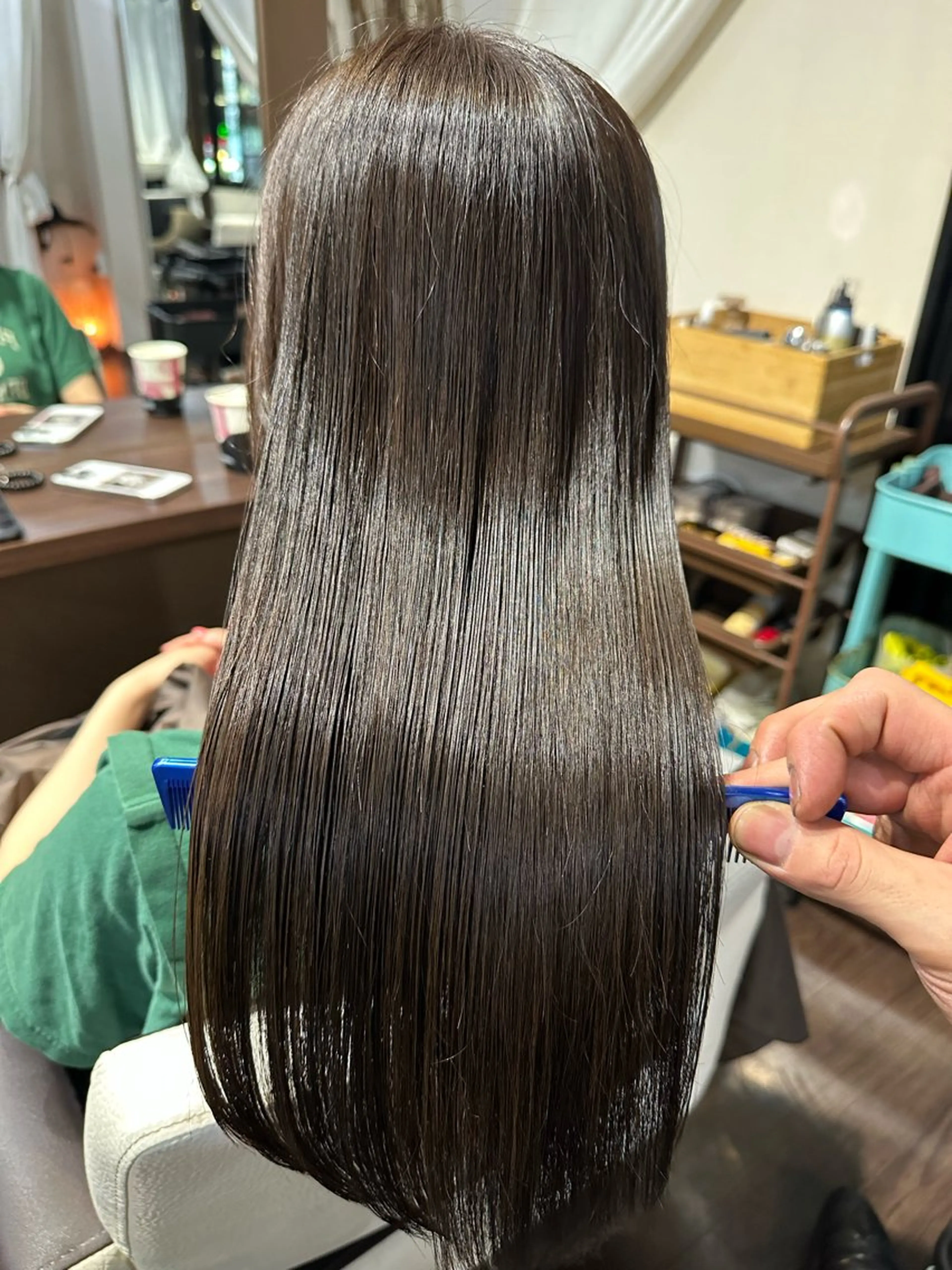 ロング カラー カット ヘアカラー トリートメント ヘッドスパ youres hair 東口店所属・🌸ULTOWA🌸 髪質改善/縮毛/店長のヘアスタイル
