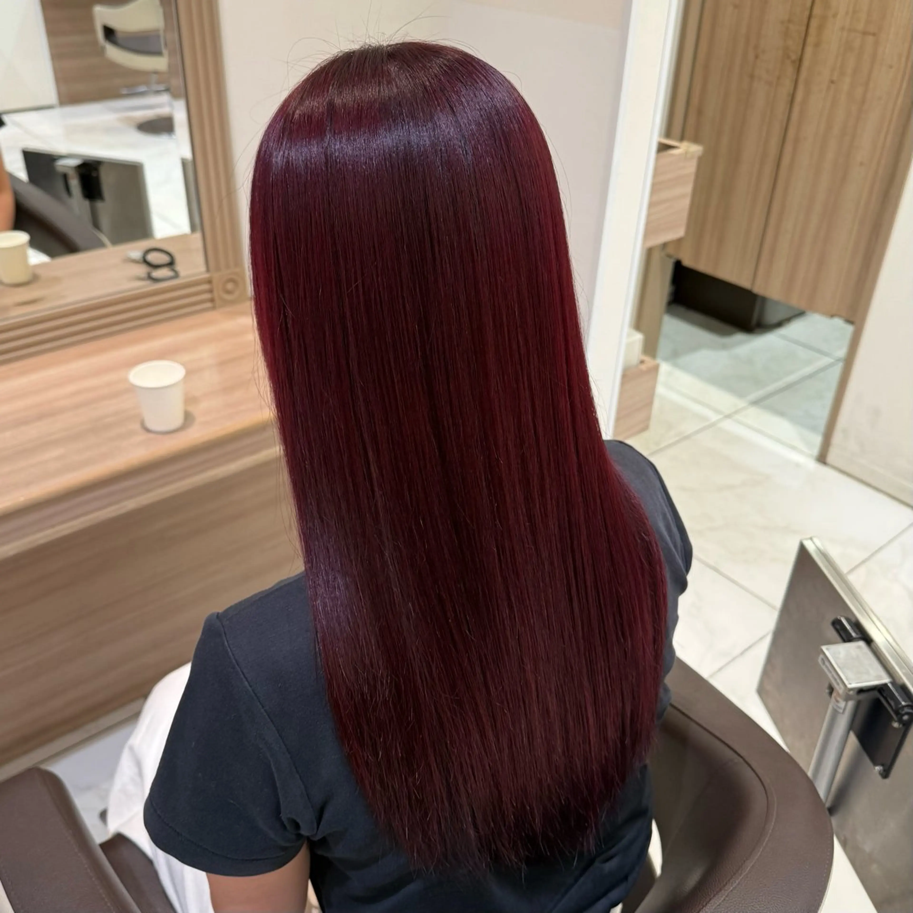 ロング カラー ヘアアレンジ 透明感カラー🪽🫧 noaのヘアスタイル