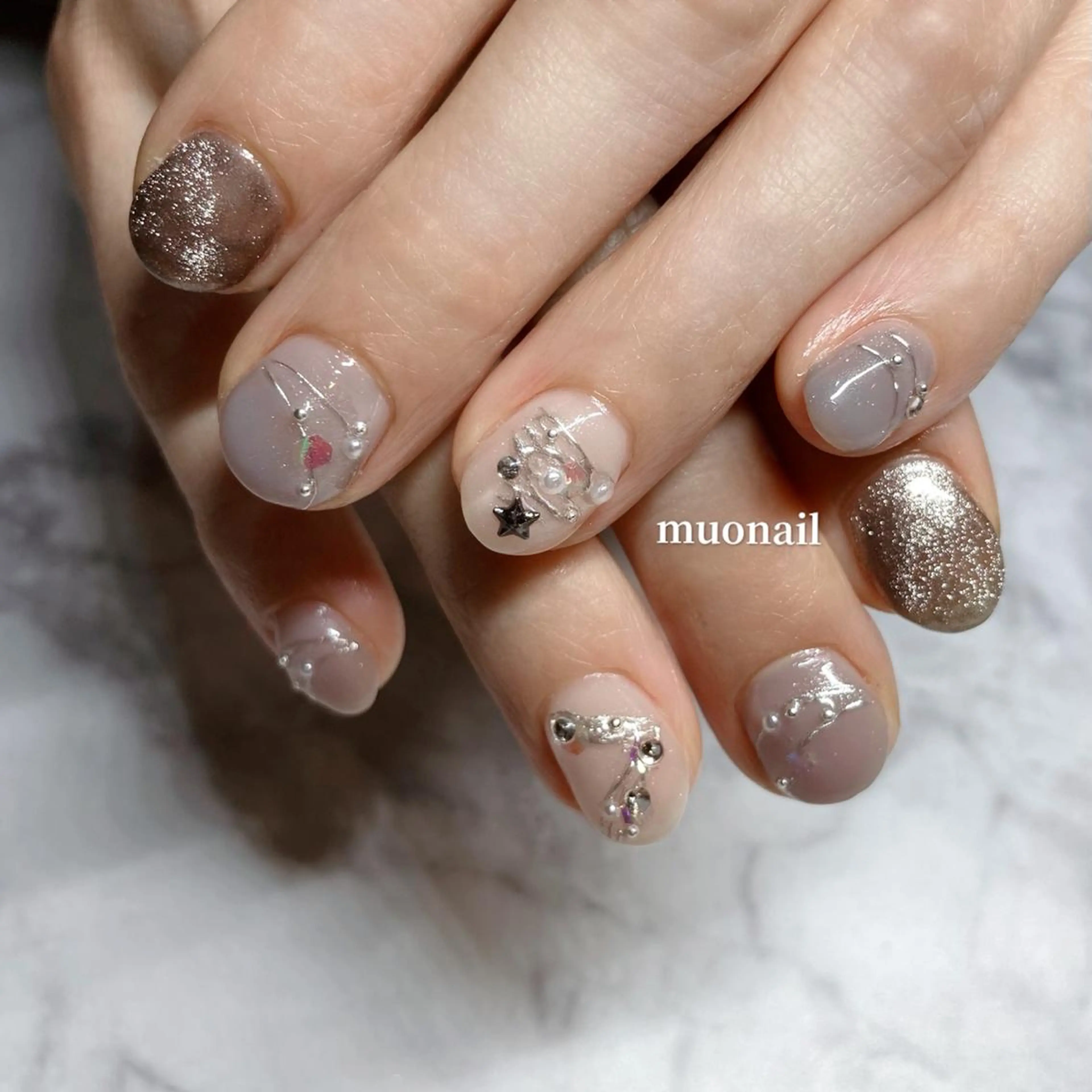 ネイル Sand by muoのネイルデザイン