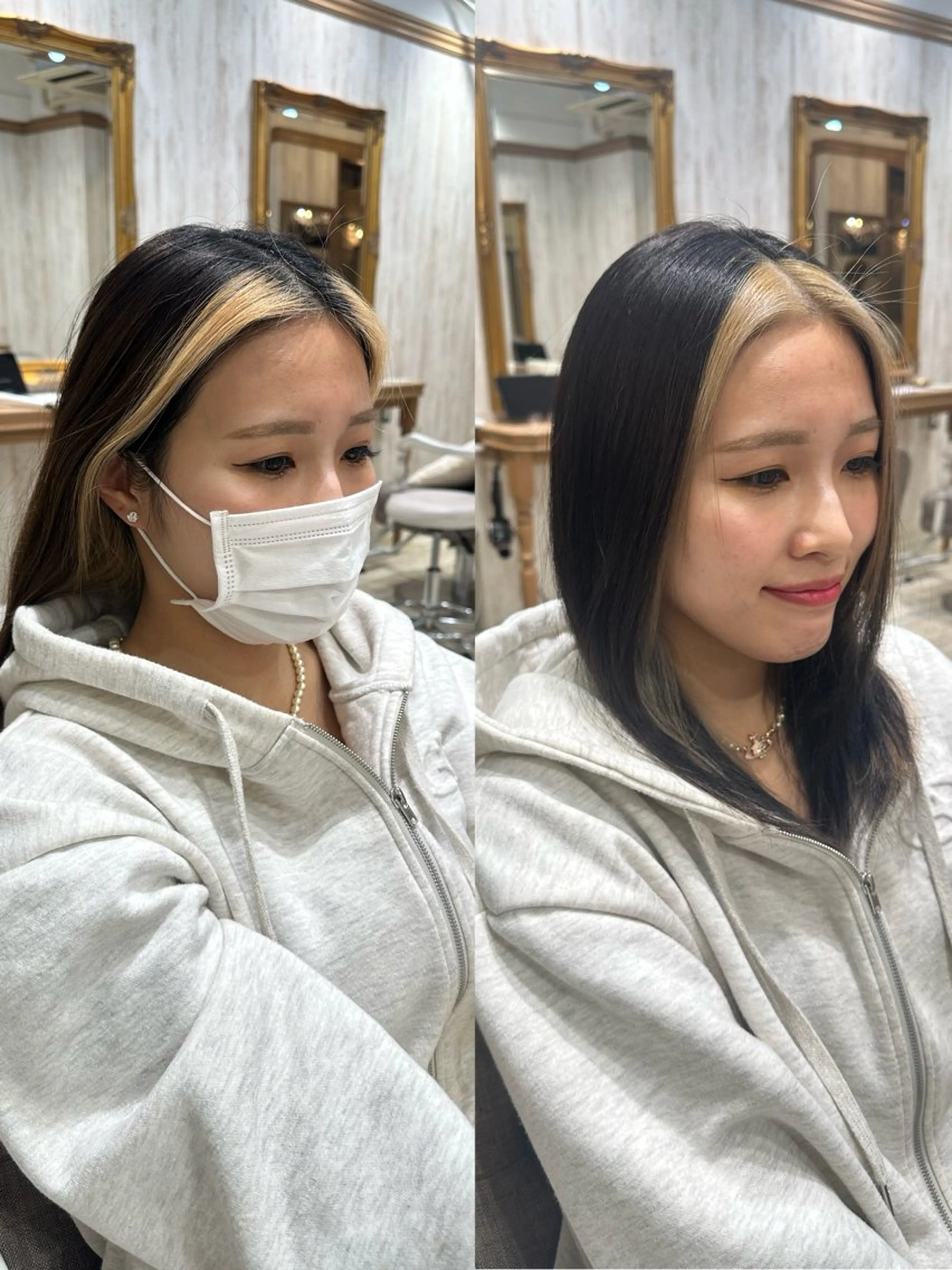 ロング おのだ あやなのヘアスタイル