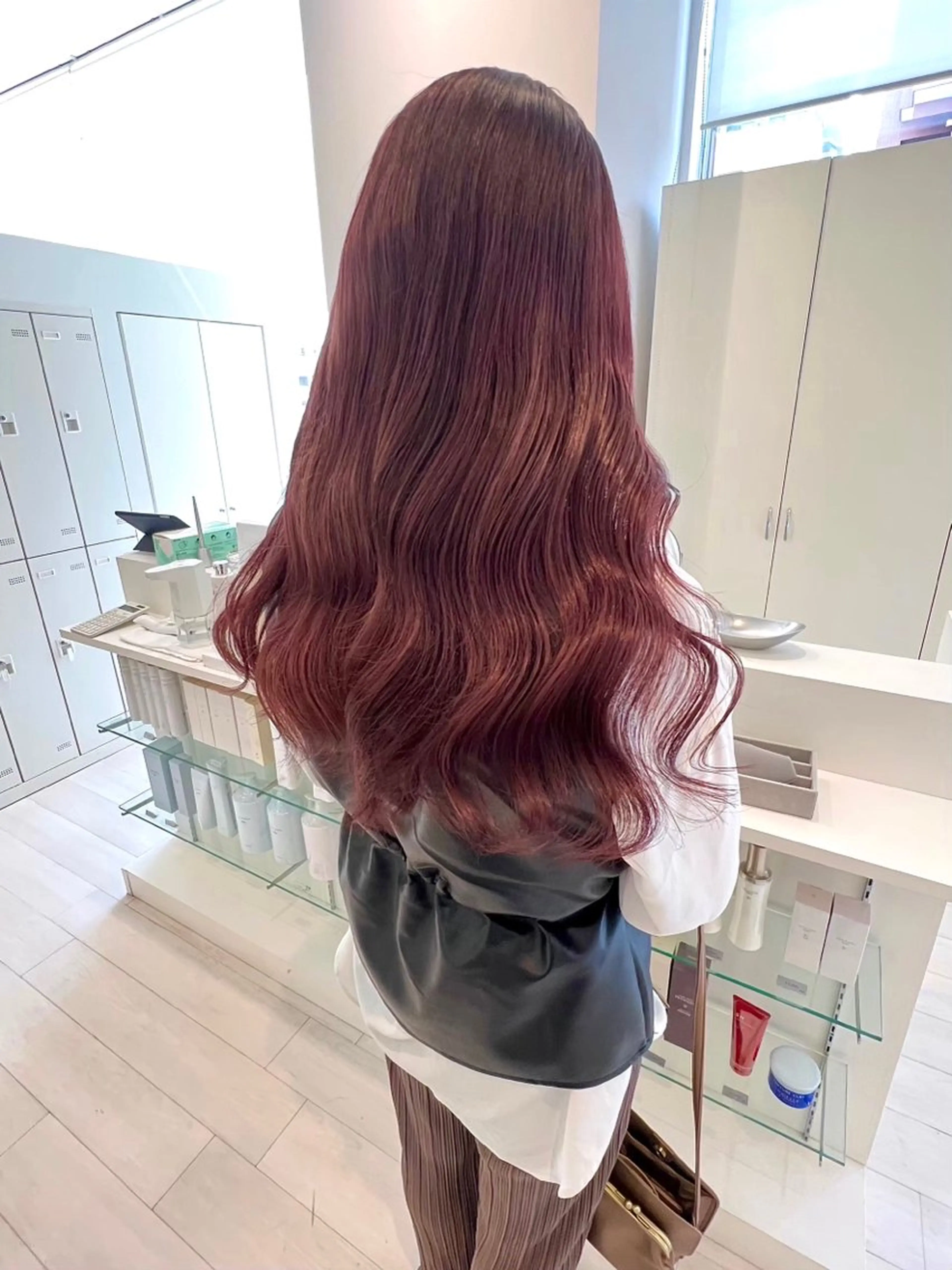 ロング ParveMix 佐々木梨紗🤍のヘアスタイル