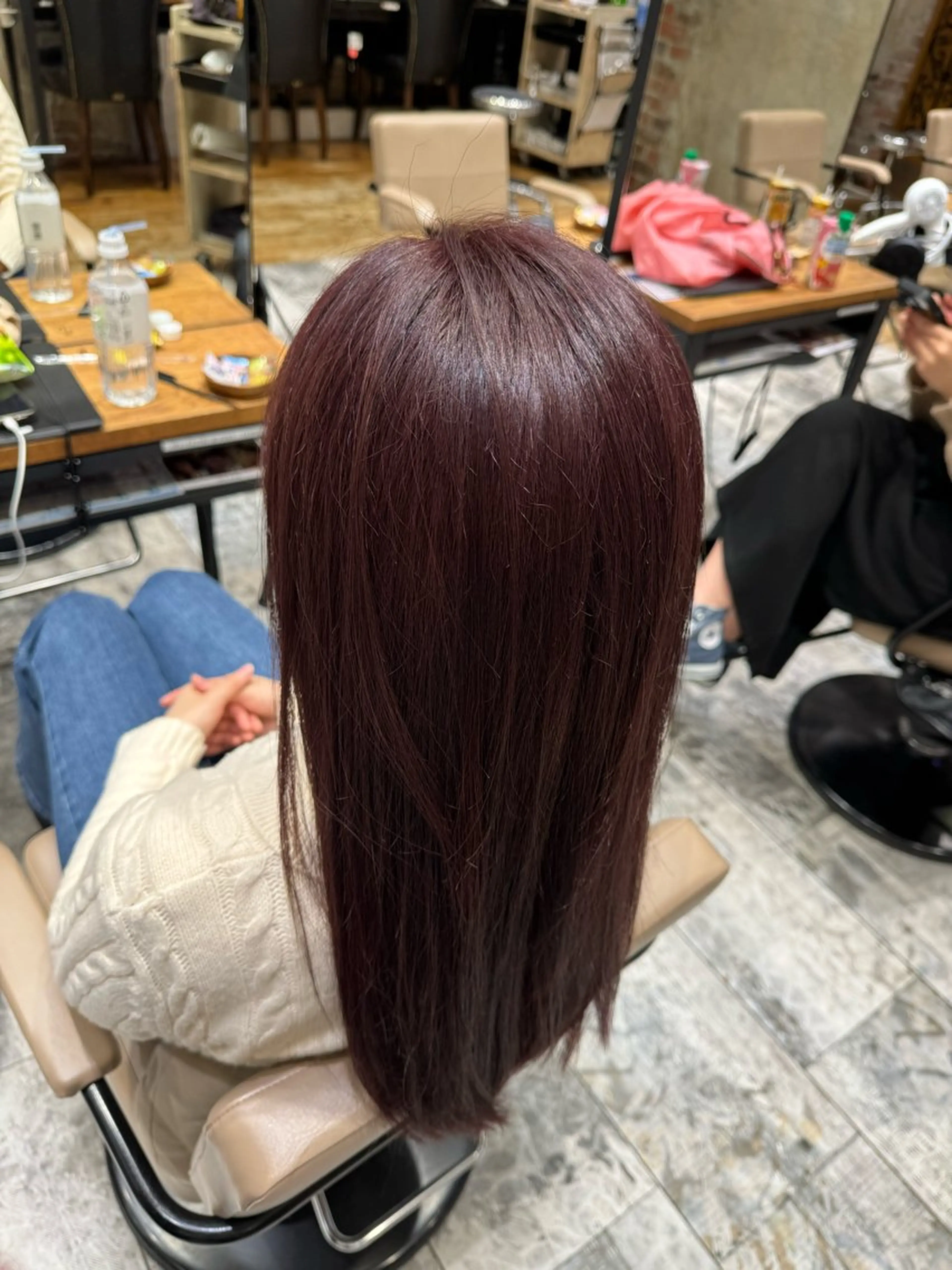 セミロング 透明感カラー🎨 田嶋翔真のヘアスタイル