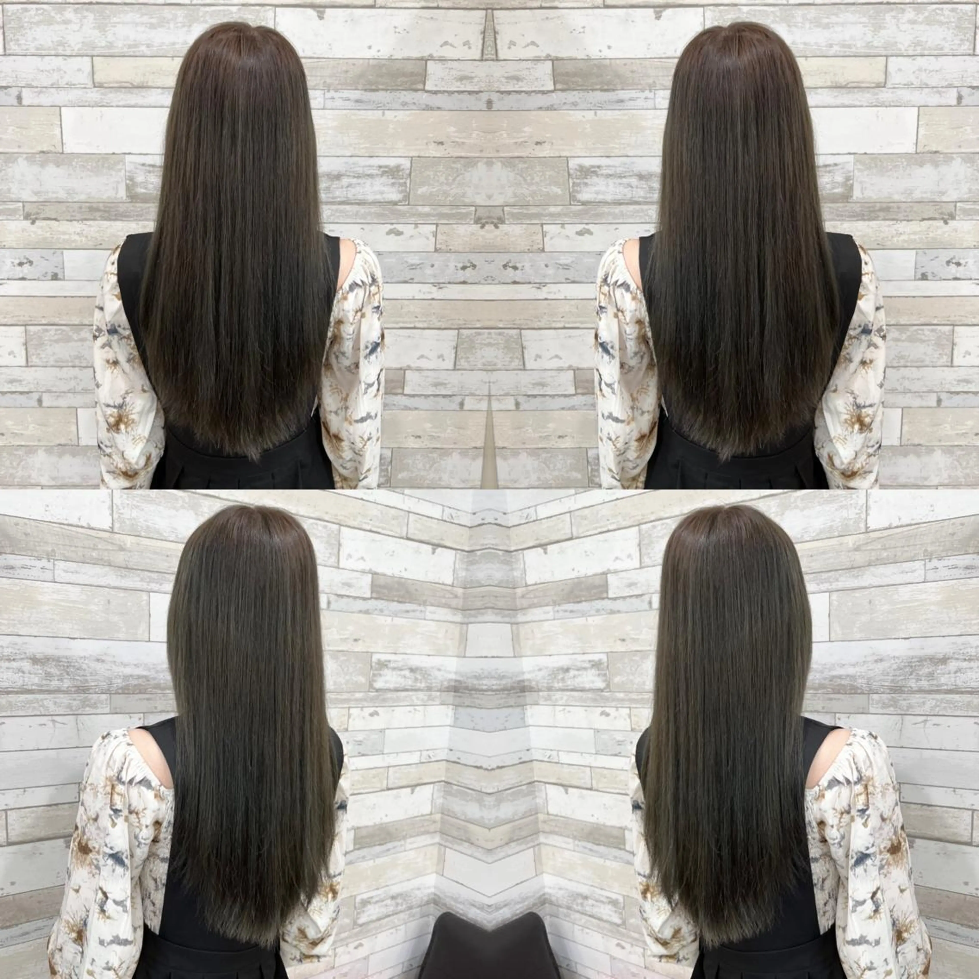 ロング カラー "PEPPU "所属・派手髪、ハイトーン ショートヘアShinのヘアスタイル