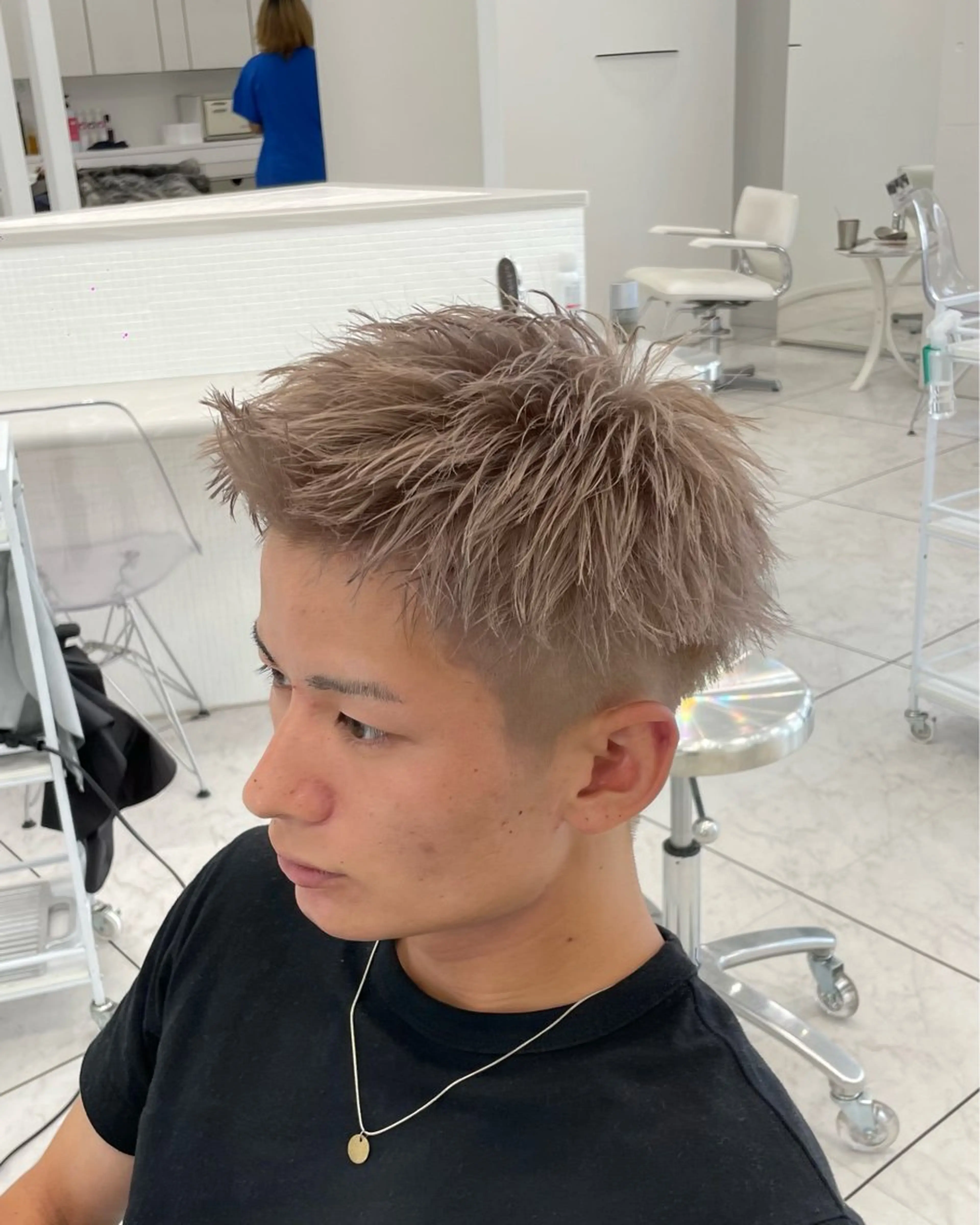 ダブルカラー（ブリーチ込み）➕シャンプーブローの写真