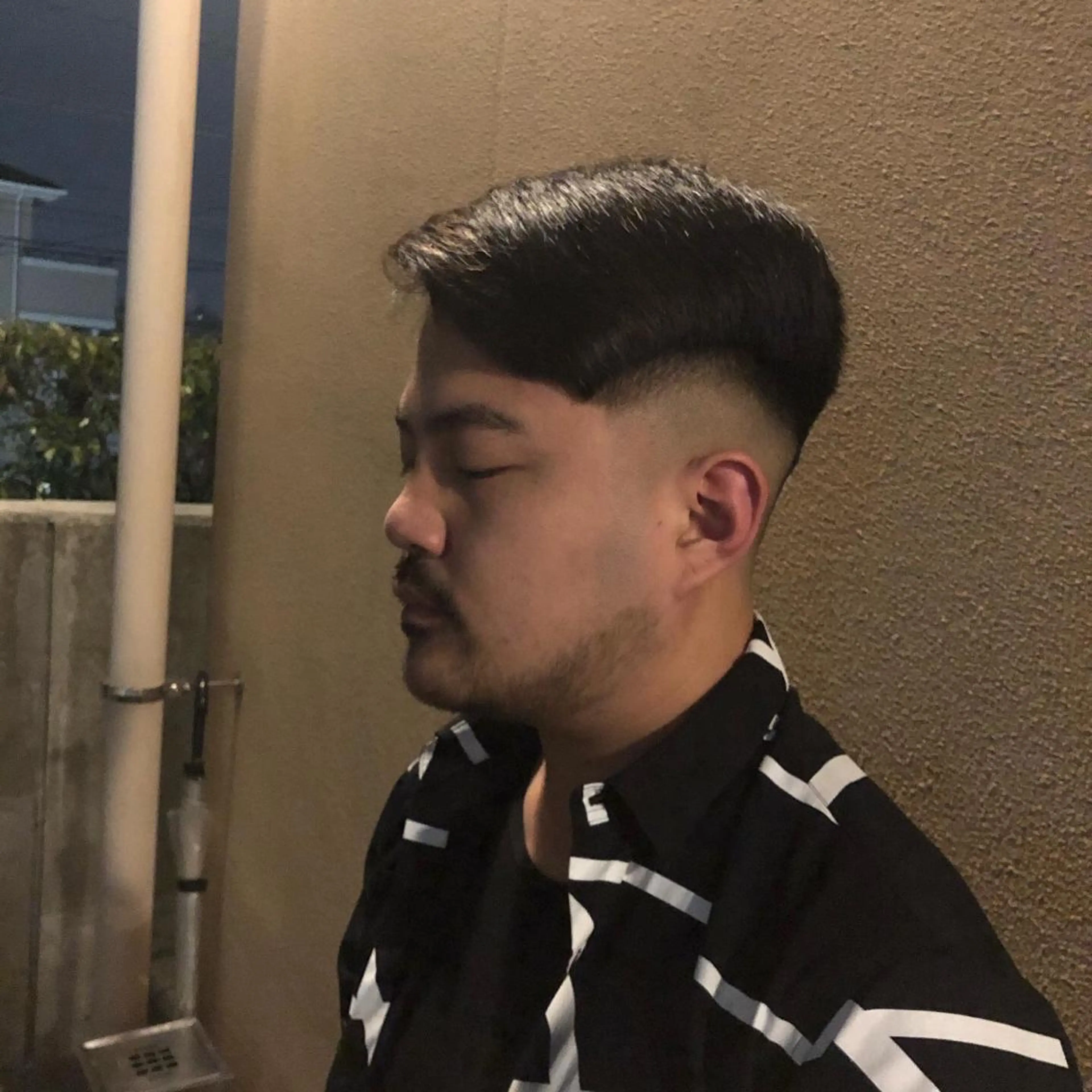 メンズ フェードカット GINZA CAMINOIA 熊谷所属・鈴木 翔偉のヘアスタイル