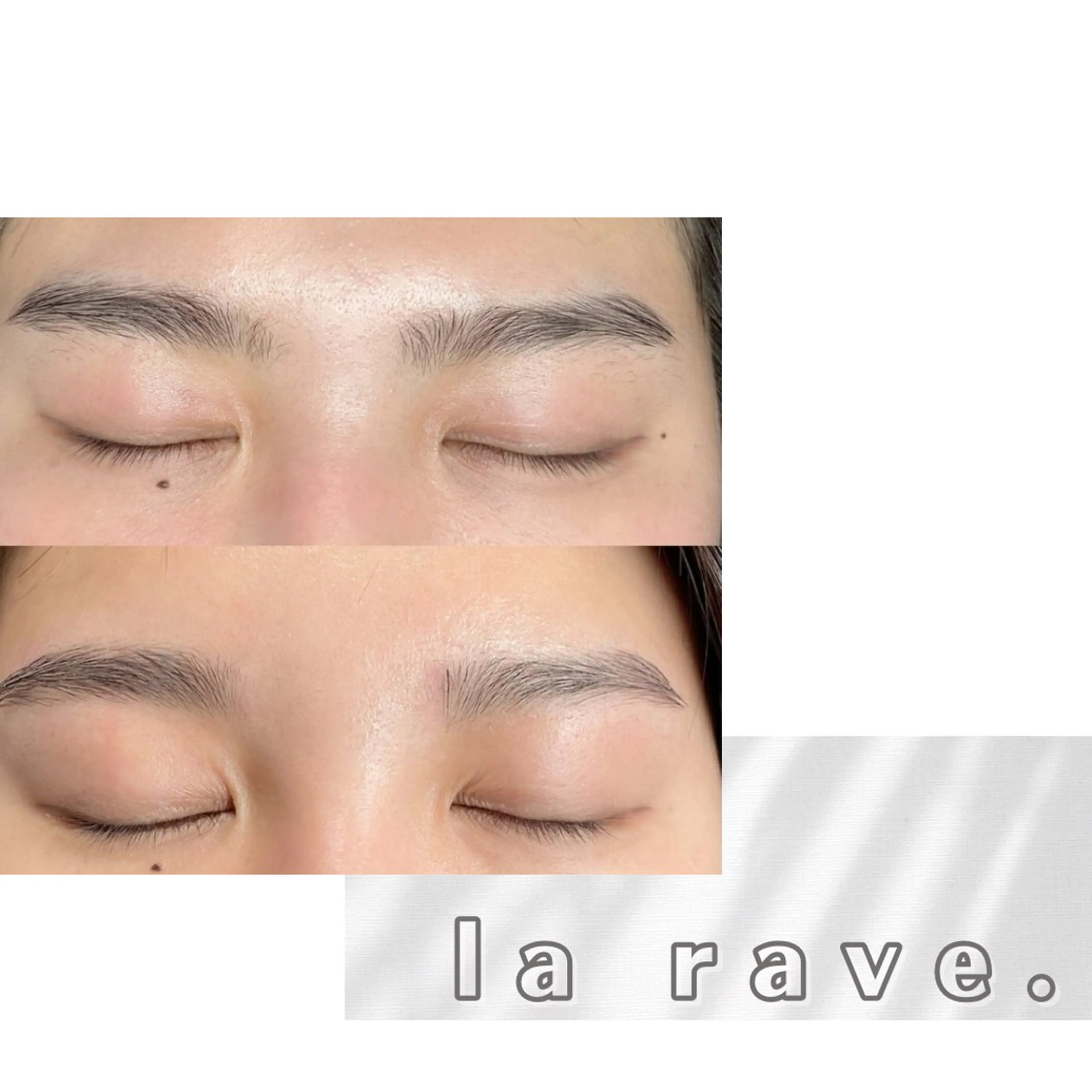 眉ワックス＋眉パーマ(スタイリング付)の写真