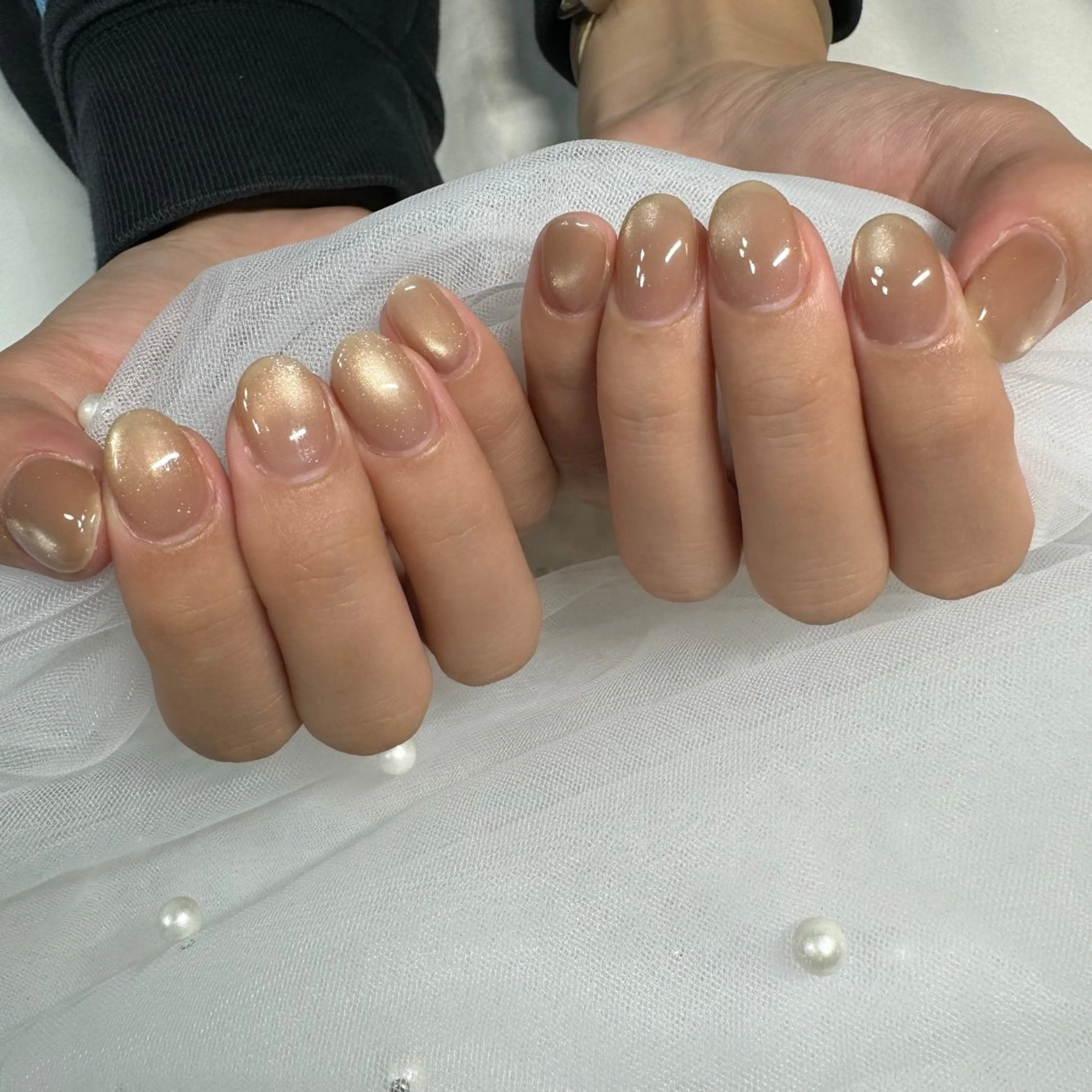 ネイル ジェルネイル シンプルネイル 東 千夏のネイルデザイン