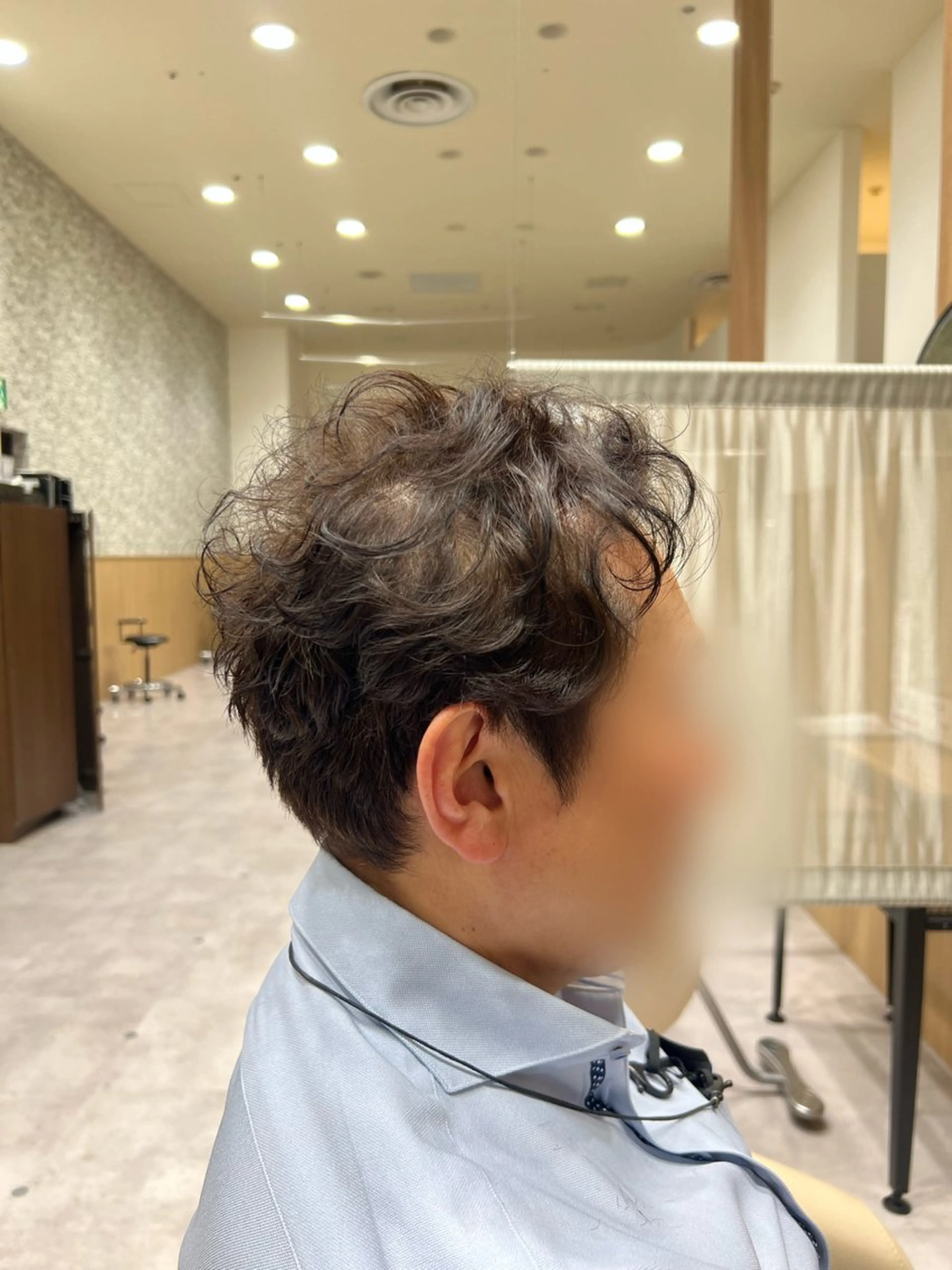 パーマ メンズ 野方 心愛のヘアスタイル
