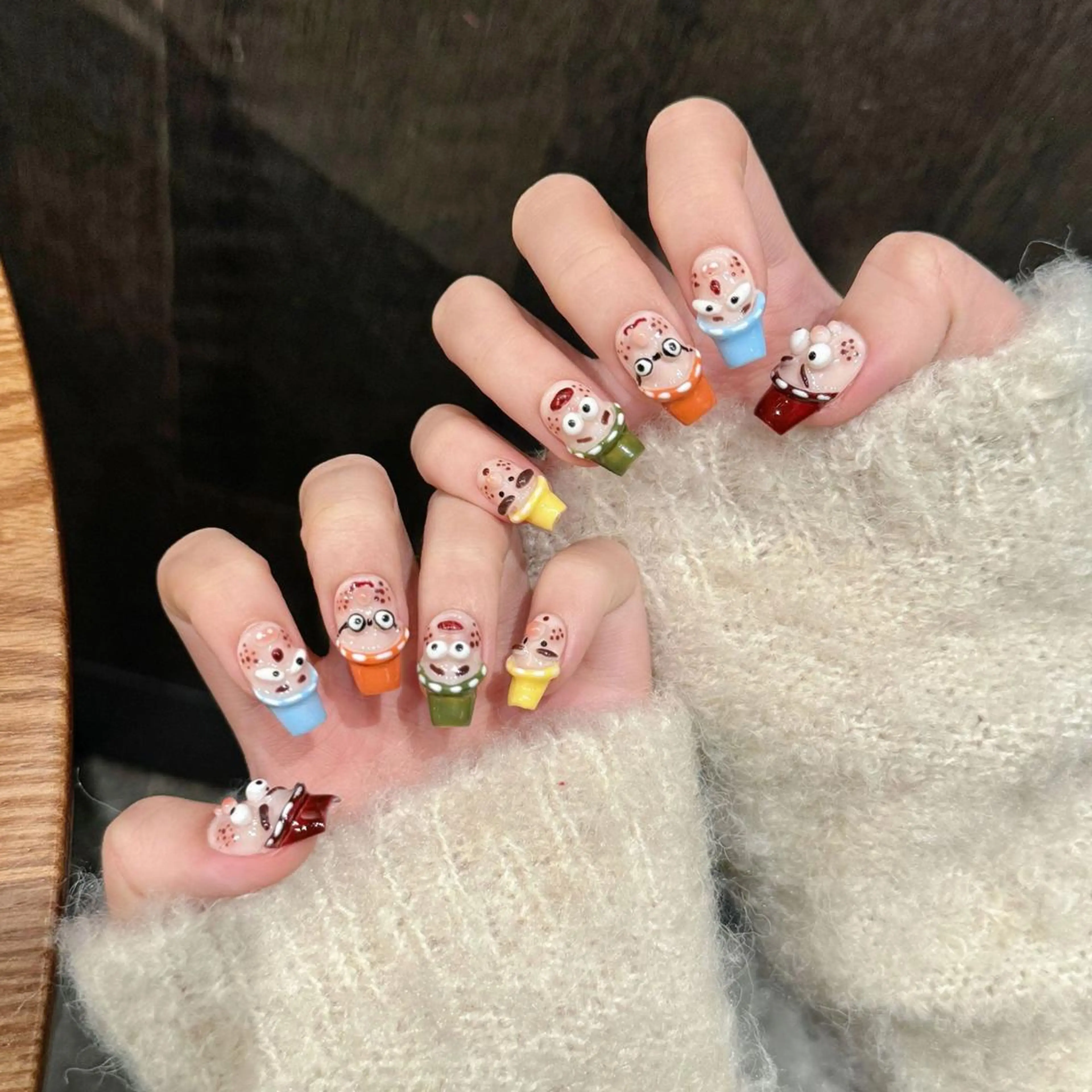 ネイル ジェルネイル スカルプネイル ネイルチップ KIMI 🐰のネイルデザイン