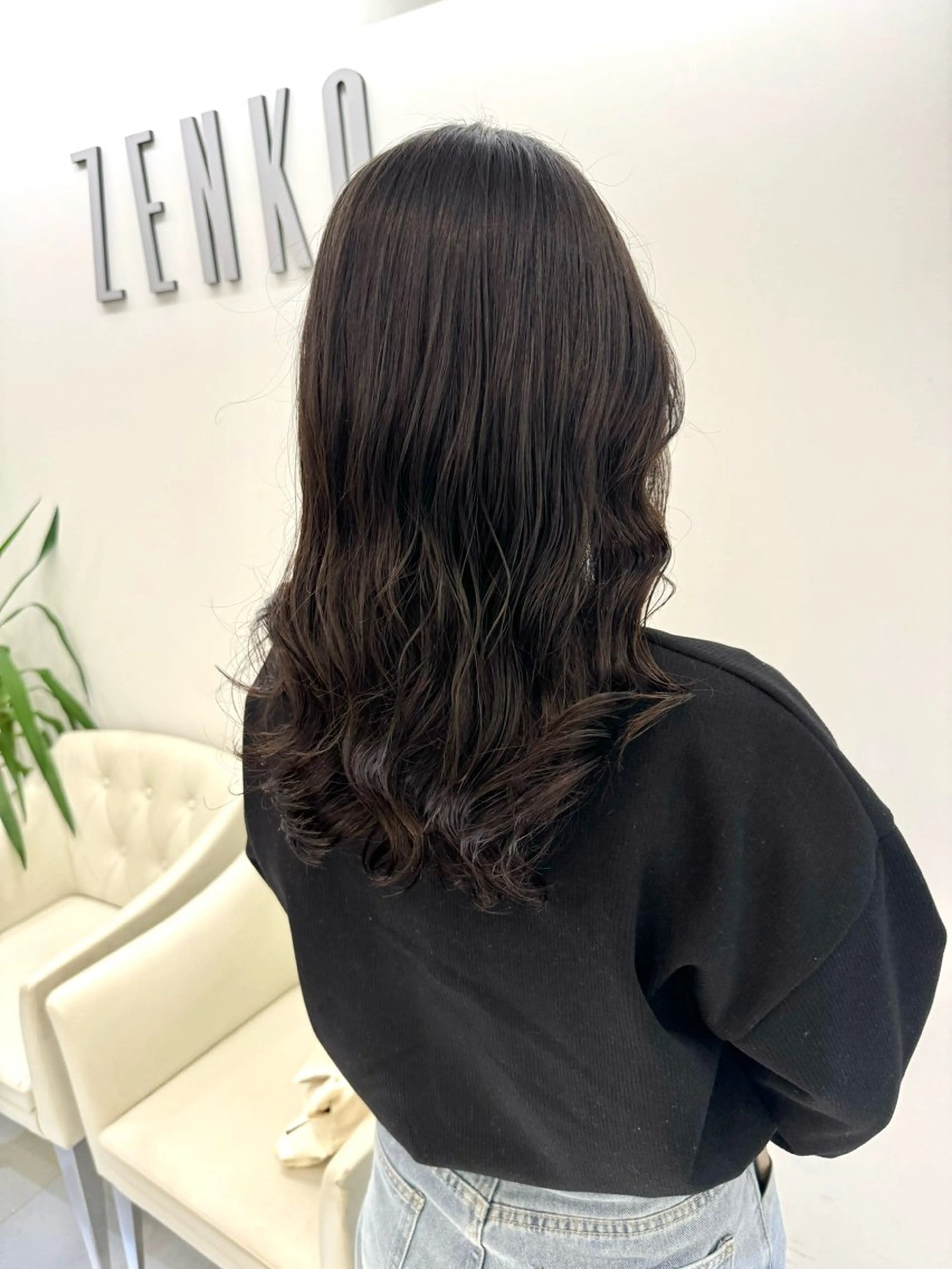 ロング パーマ カット パーマ トリートメント ZENKO表参道店所属・🌀ダメージレス パーマ🌀萩原　龍のヘアスタイル
