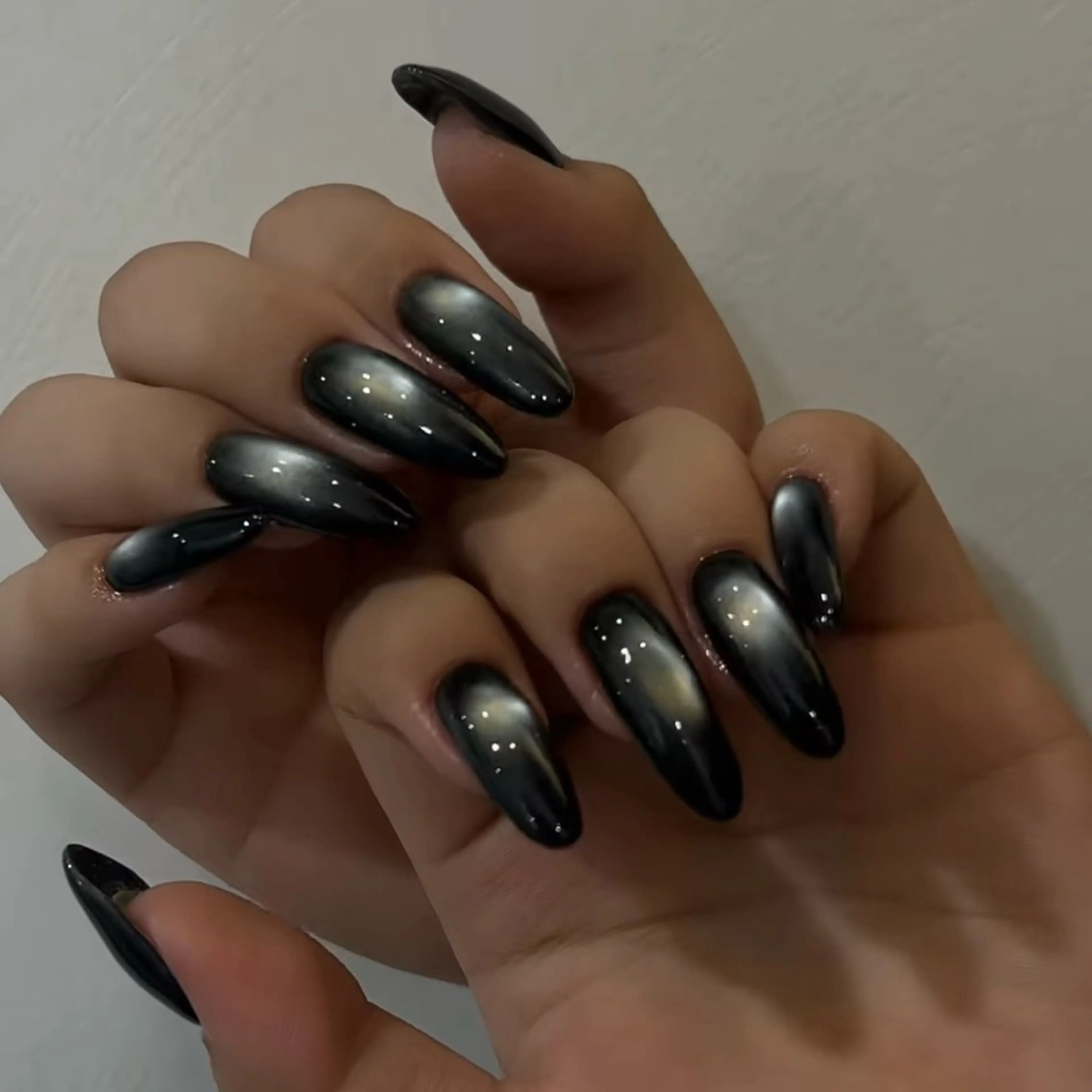 ネイル オーロラネイル チークネイル フットネイル フレンチネイル 韓国ネイル ハンドネイル Lumi Nailのネイルデザイン