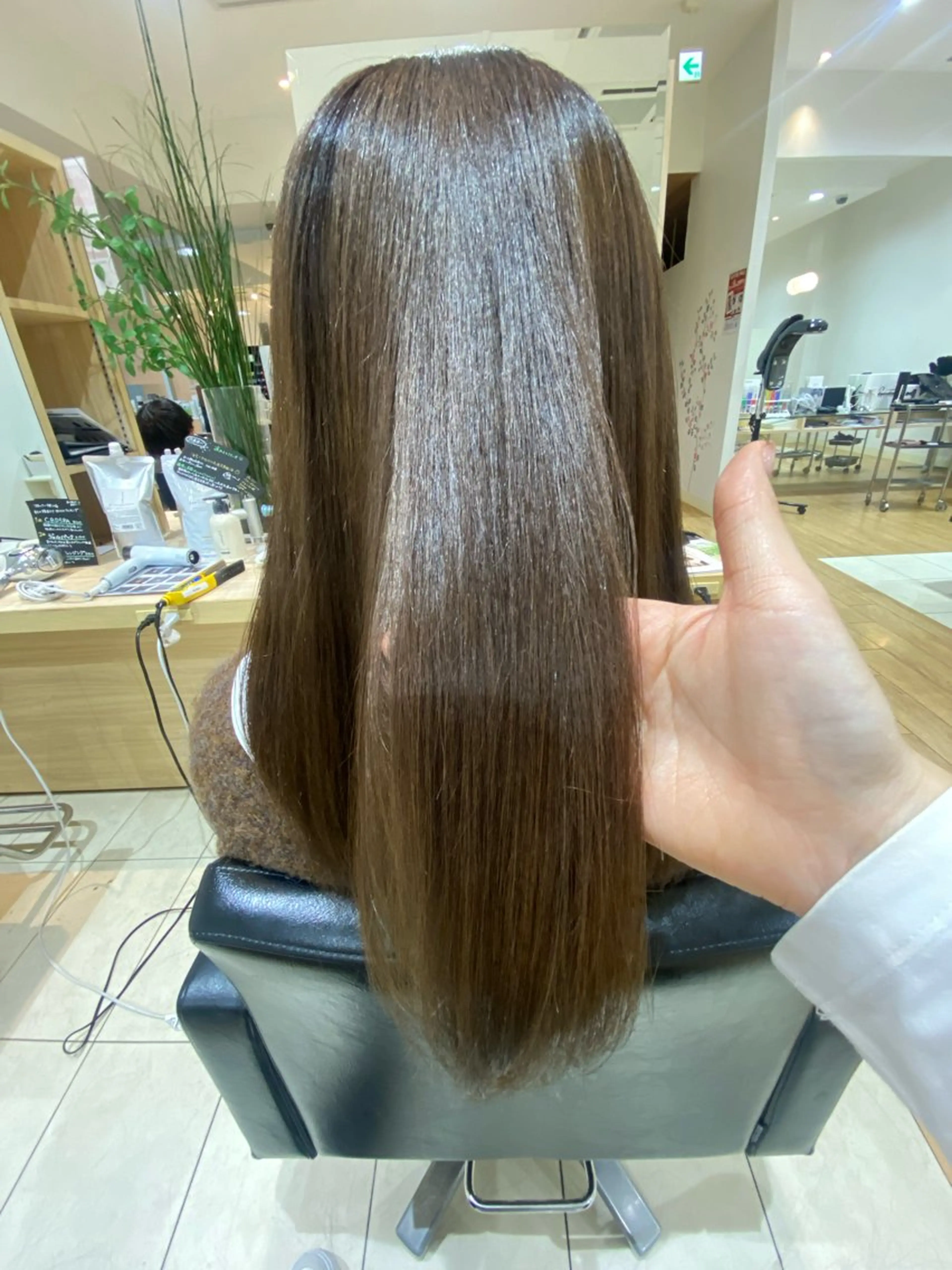 ロング カット トリートメント 鹿児島 聖来のヘアスタイル