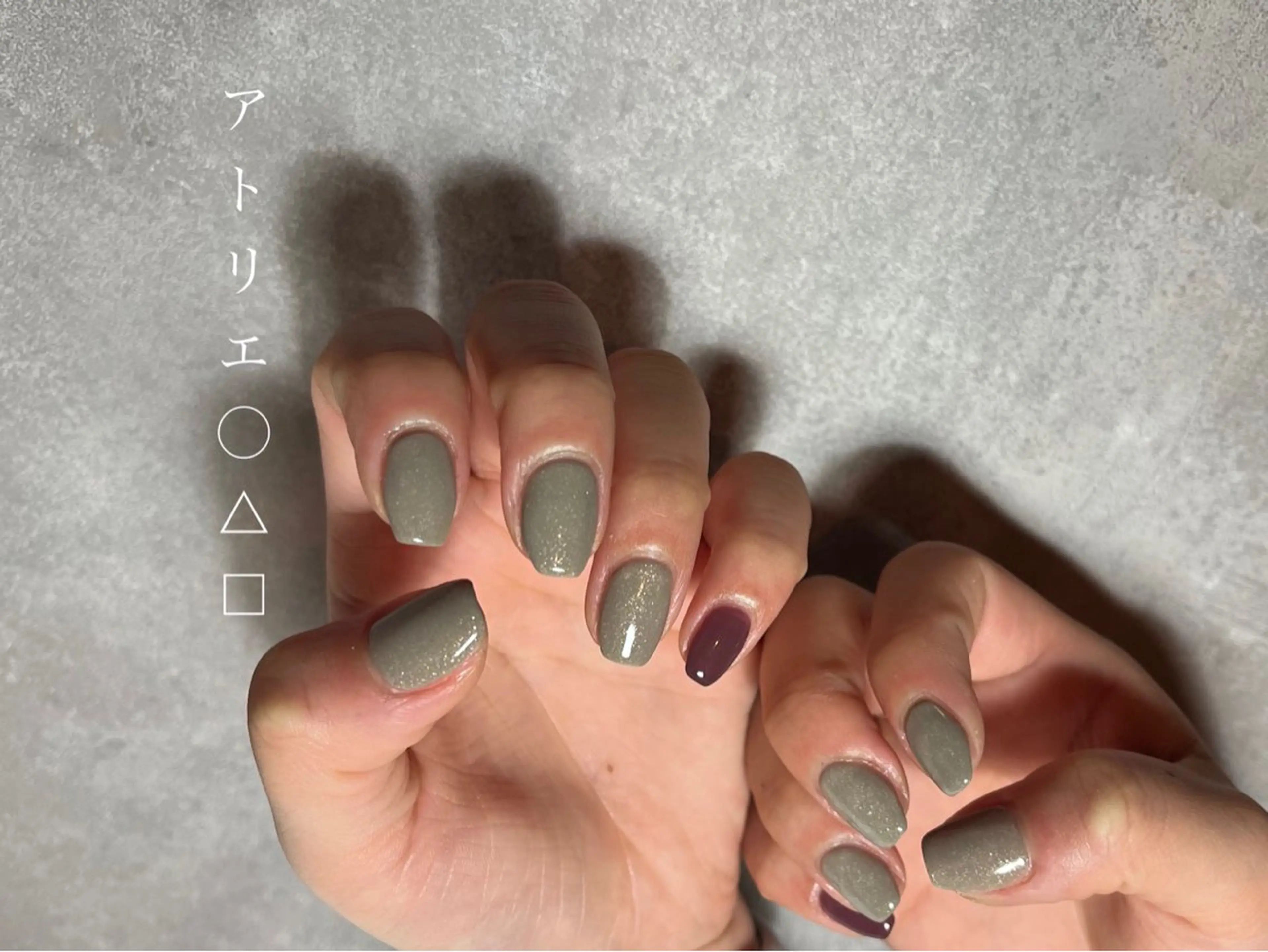 ネイル ハンドネイル アトリエ ○△□のネイルデザイン