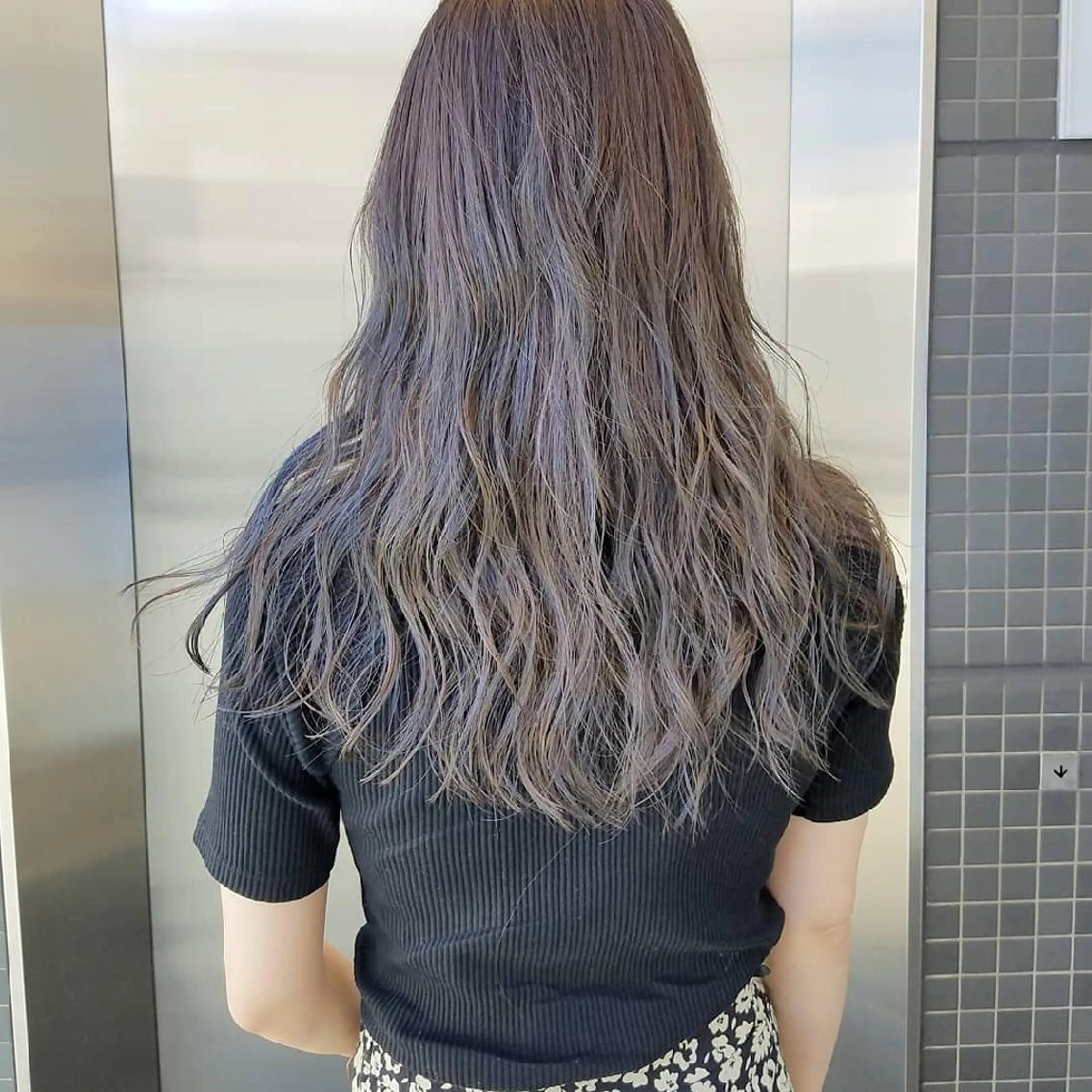 ミディアム パーマ ヘアアレンジ マツエク・マツパ ハイライト iplus✴ まつげ、眉毛、耳つぼのマツエク・マツパデザイン