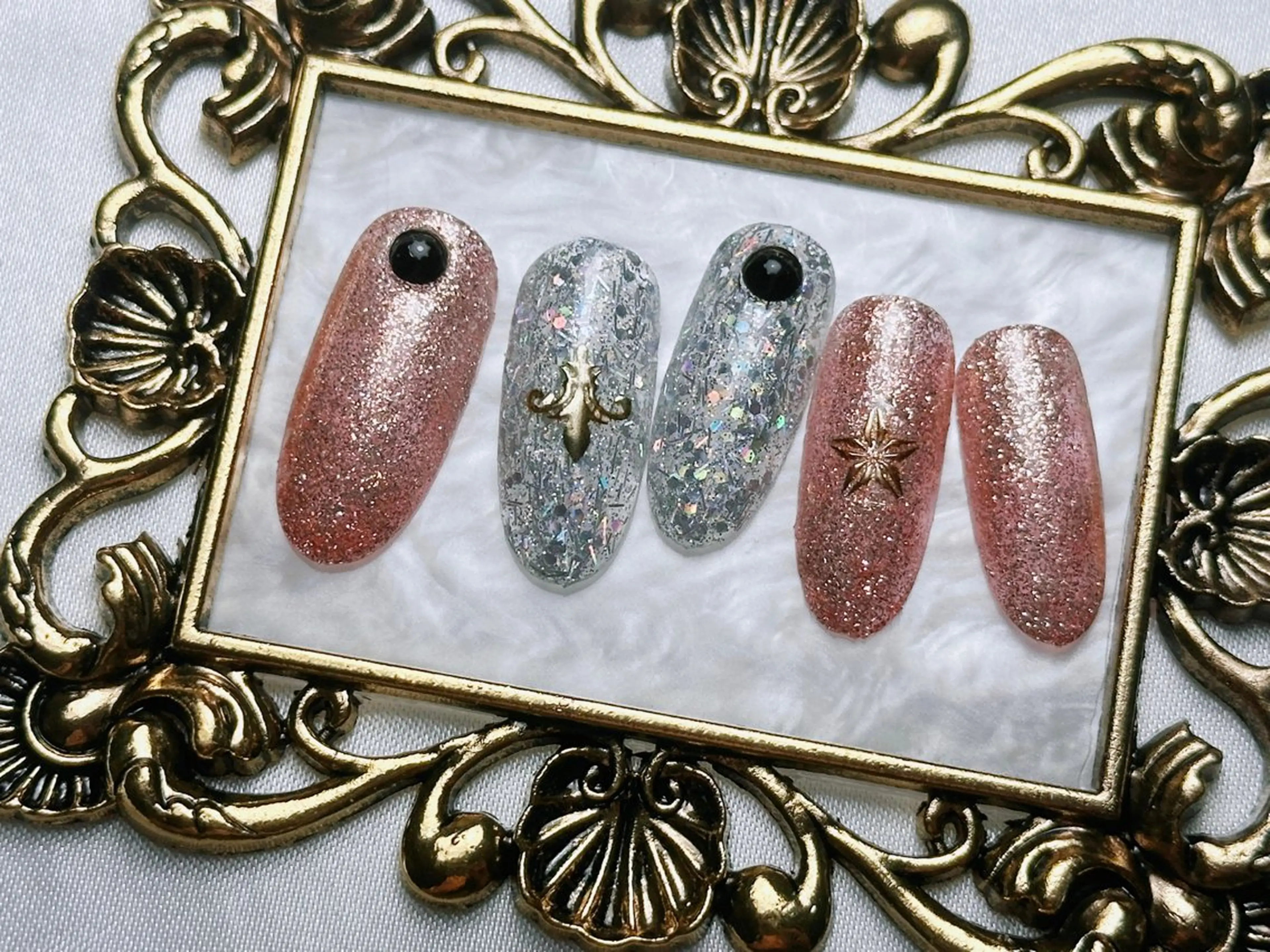 ネイル フレンチネイル マグネットネイル ニュアンスネイル オフィスネイル ワンカラーネイル Mnail _KKのネイルデザイン