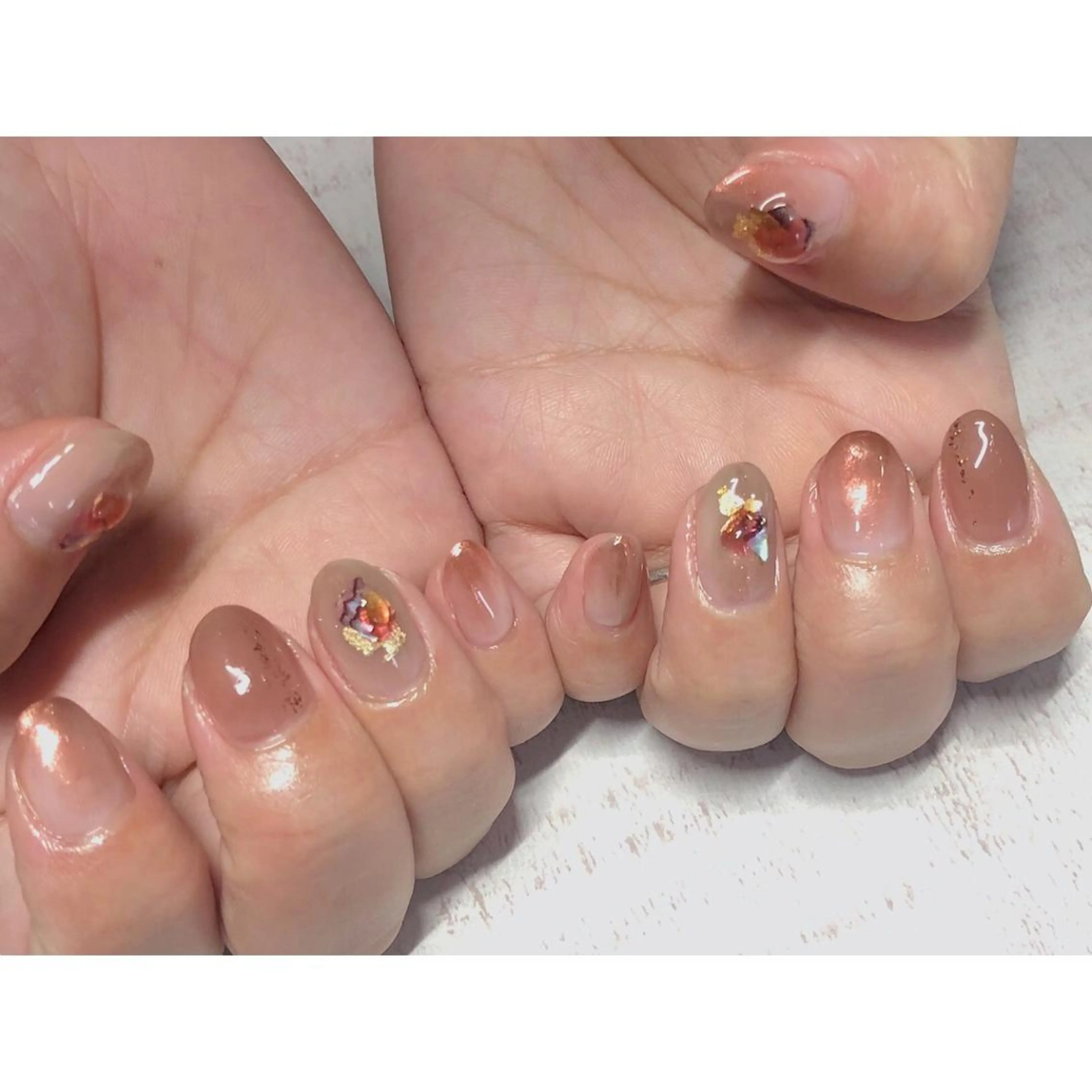 ネイル 𖡼 yumenoのネイルデザイン