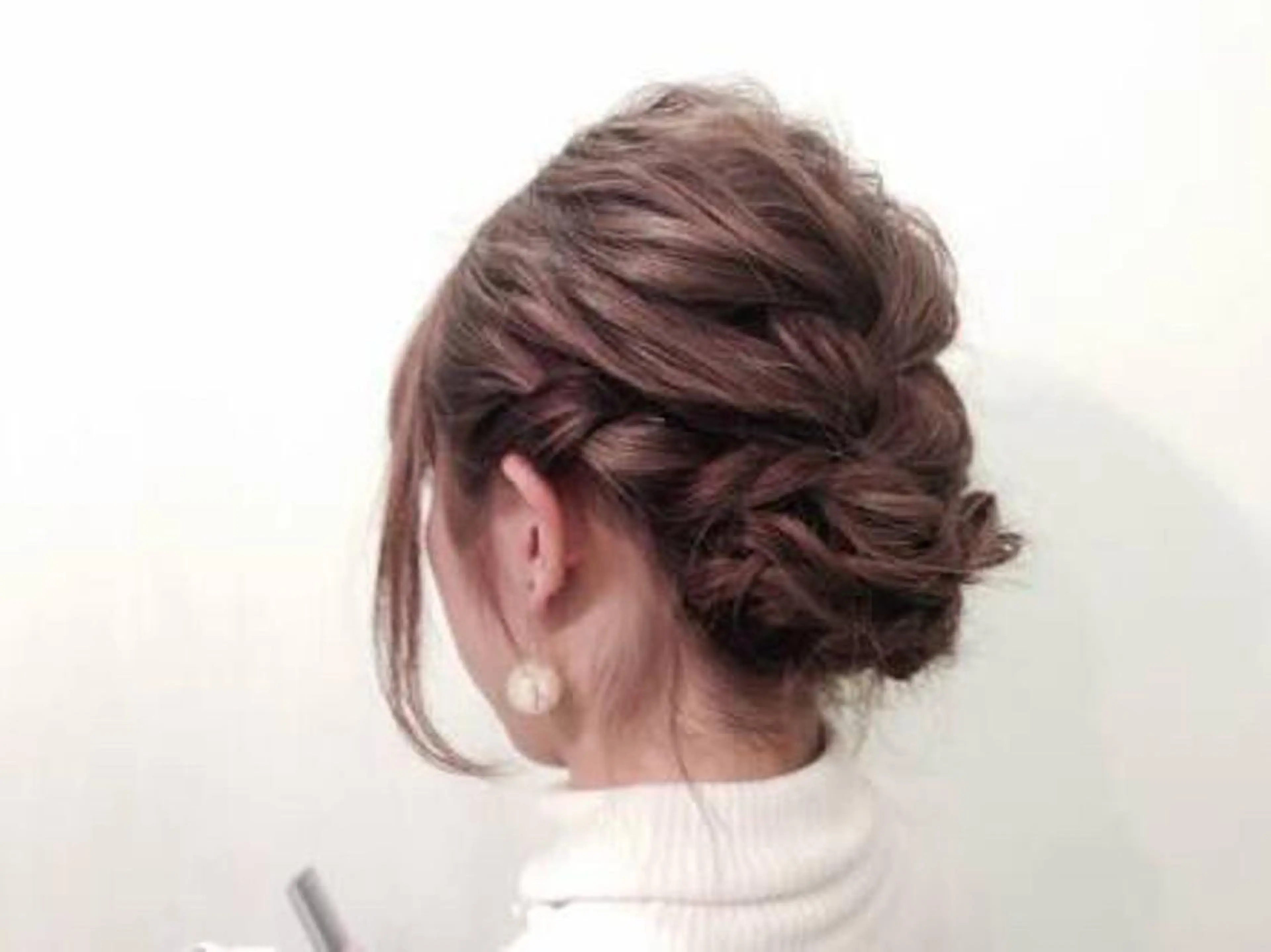 ミディアム ヘアアレンジ 【公式】amble luxe池袋東口💛のヘアスタイル