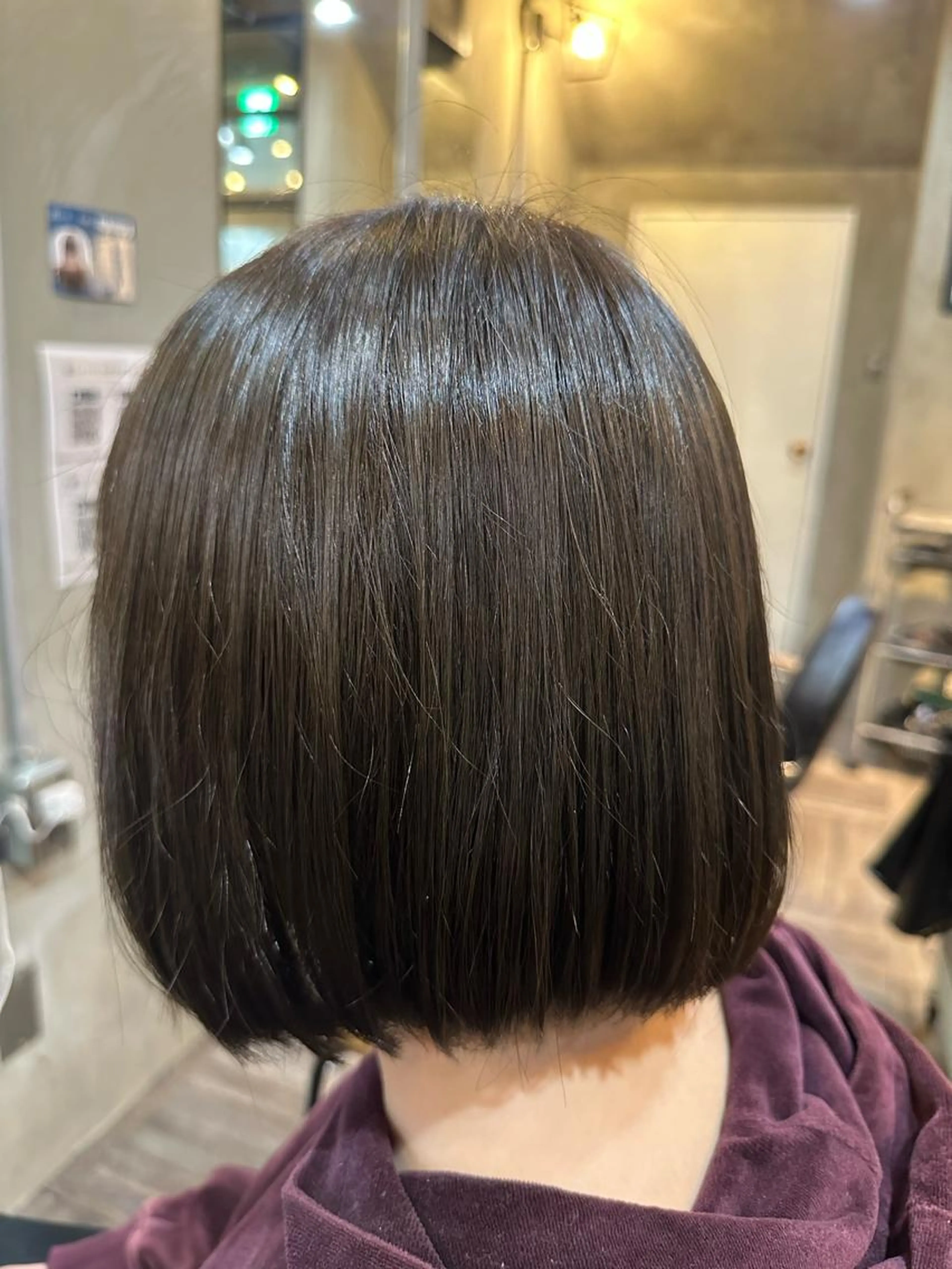 カット＋プレミアム縮毛矯正+ベーストリートメントの写真