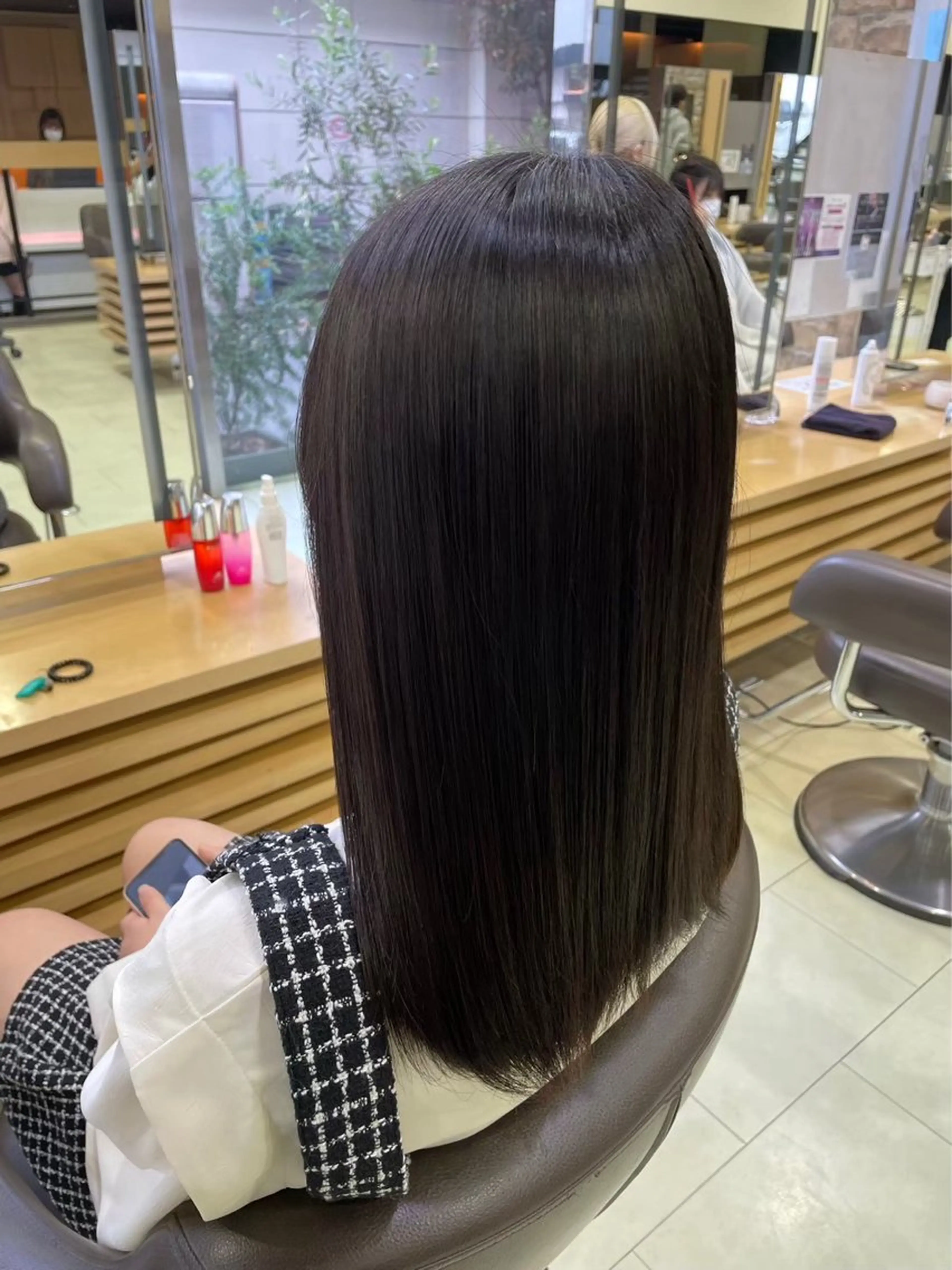 ロング カット 縮毛矯正 髪質改善カラー/矯正 /パーマの職人/航太のヘアスタイル