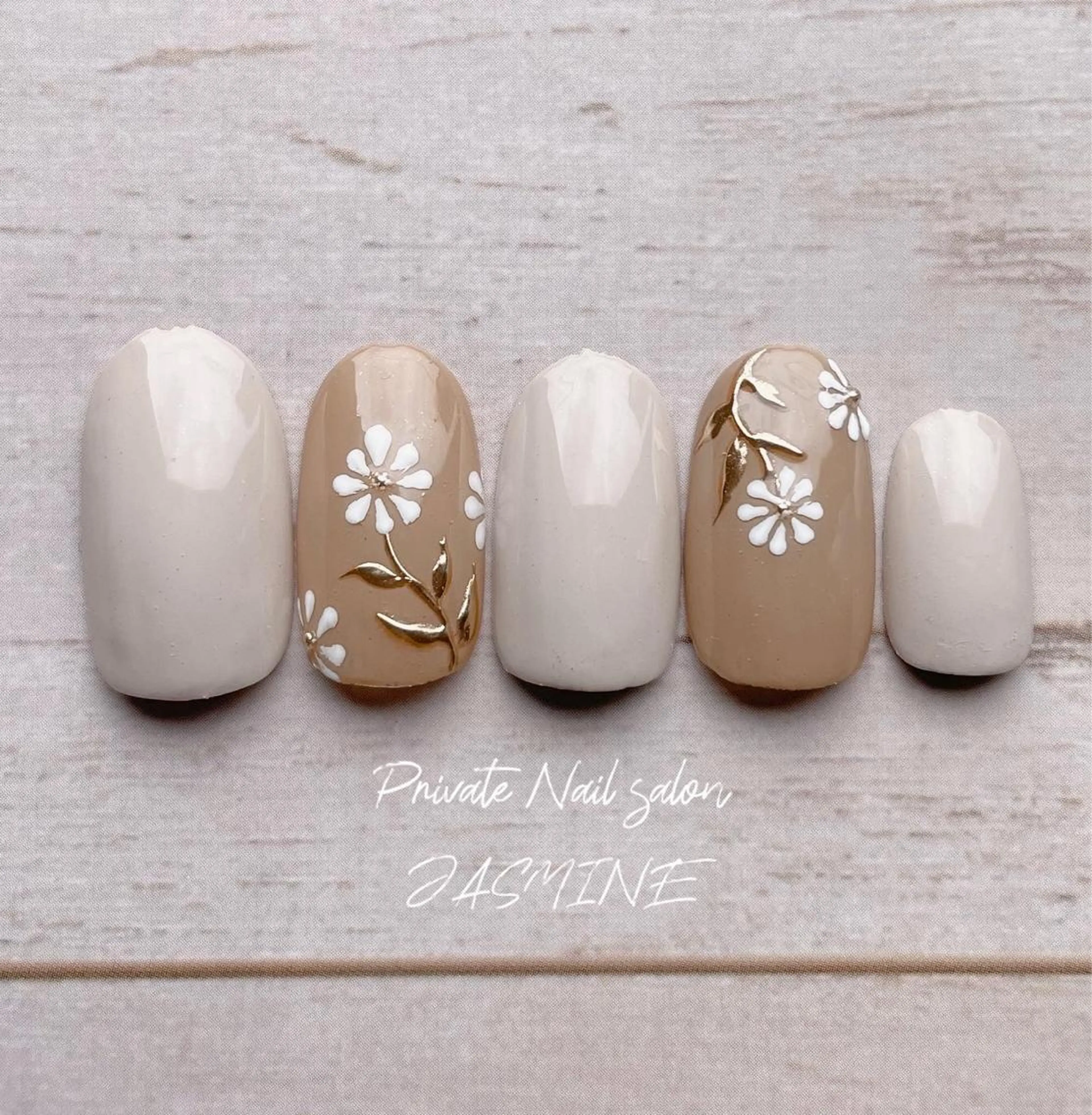 ネイル アートネイル フラワーネイル ミラーネイル ハンドネイル Nail salon JASMINEのネイルデザイン